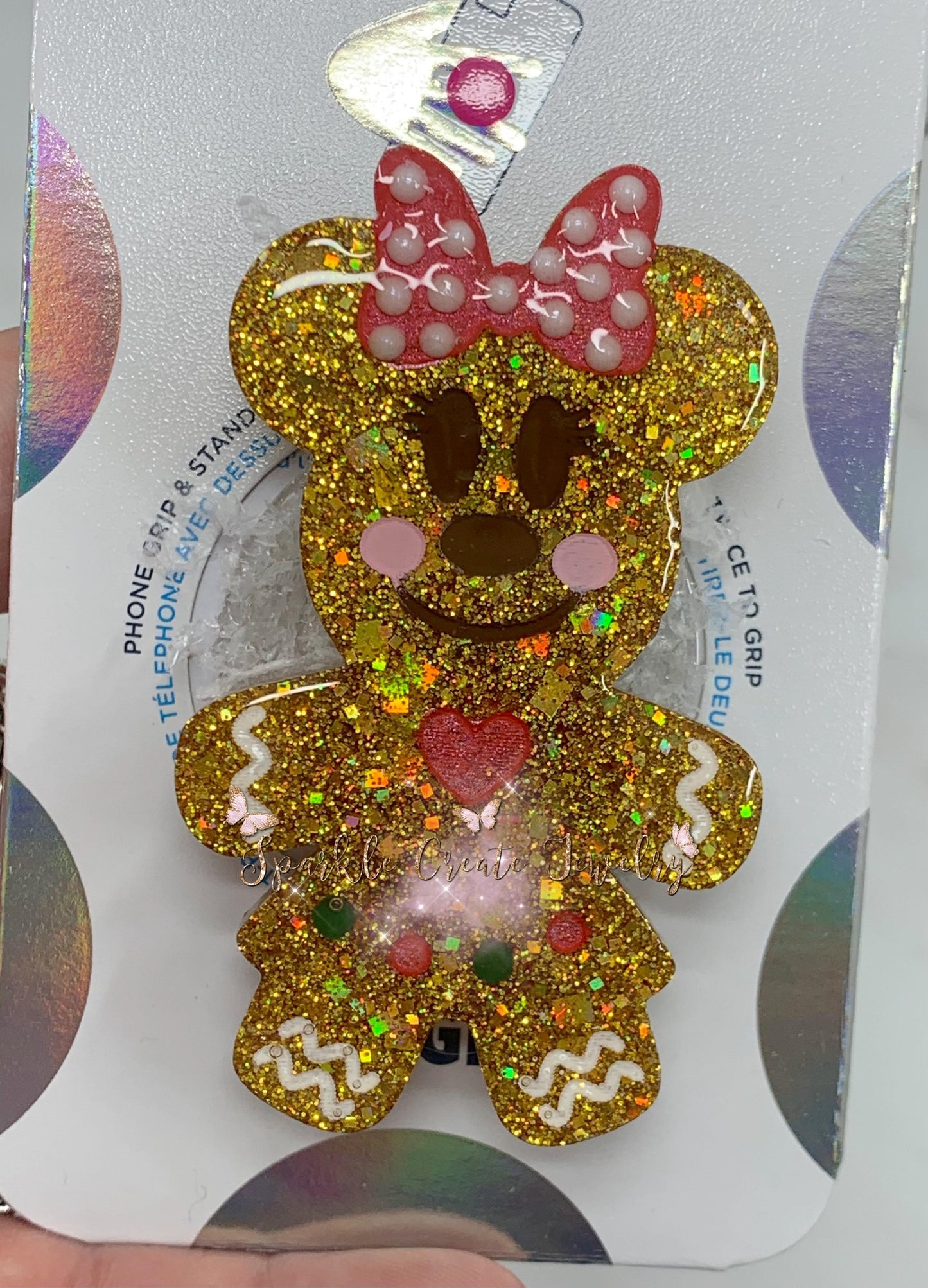 Christmas Gingerbread Pop Grip LIMITED