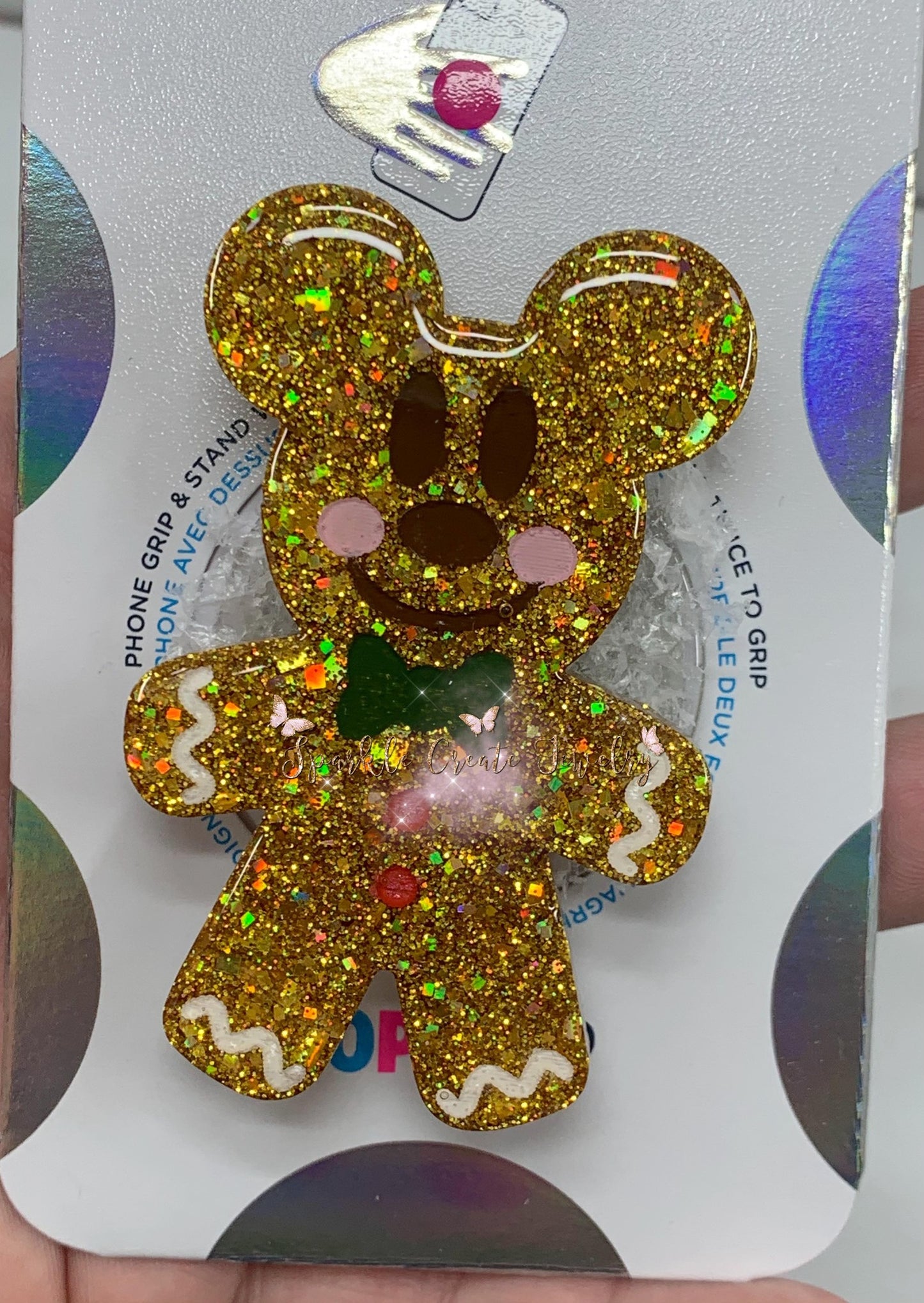 Christmas Gingerbread Pop Grip LIMITED