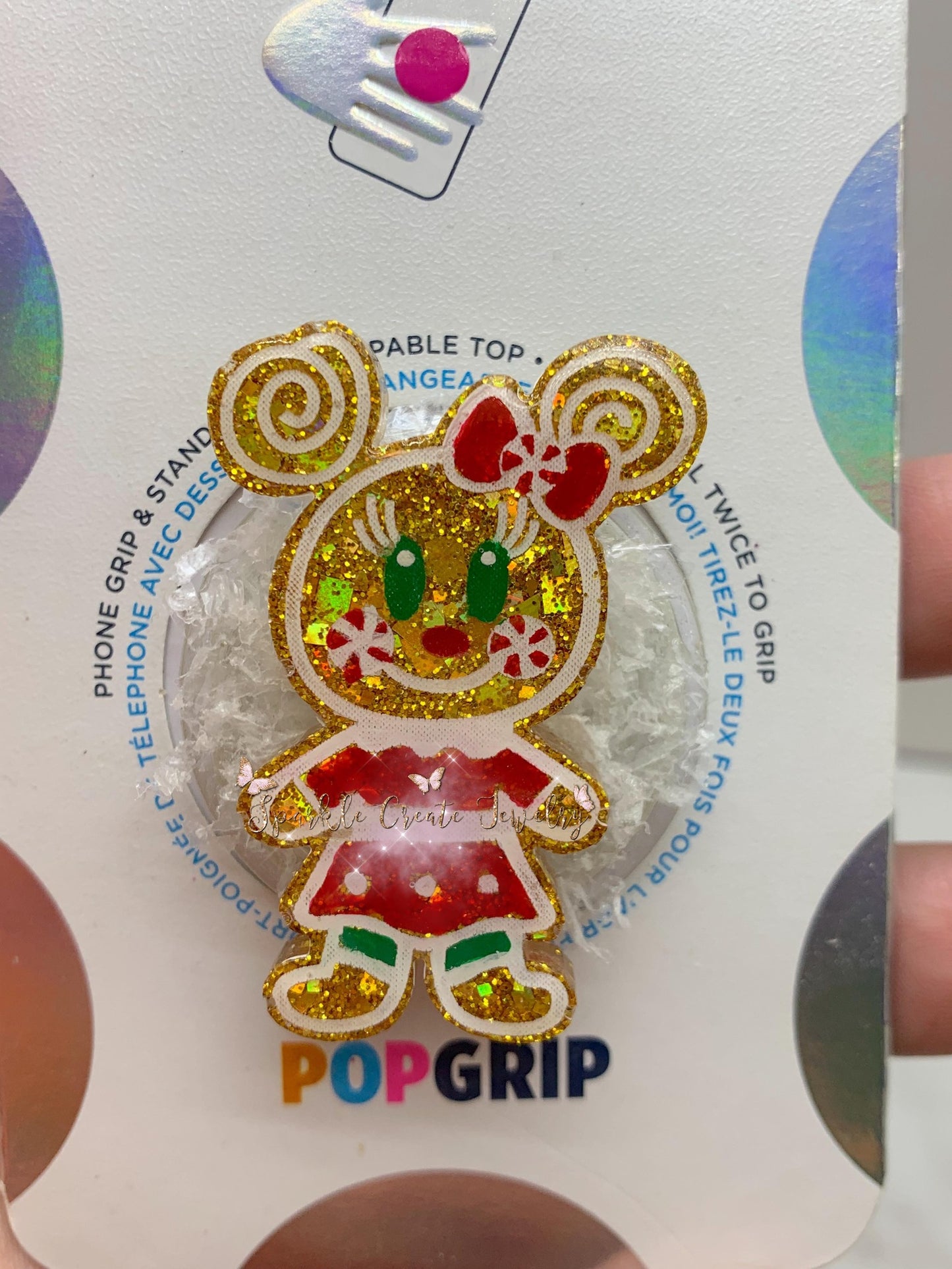 Christmas Gingerbread Pop Grip LIMITED