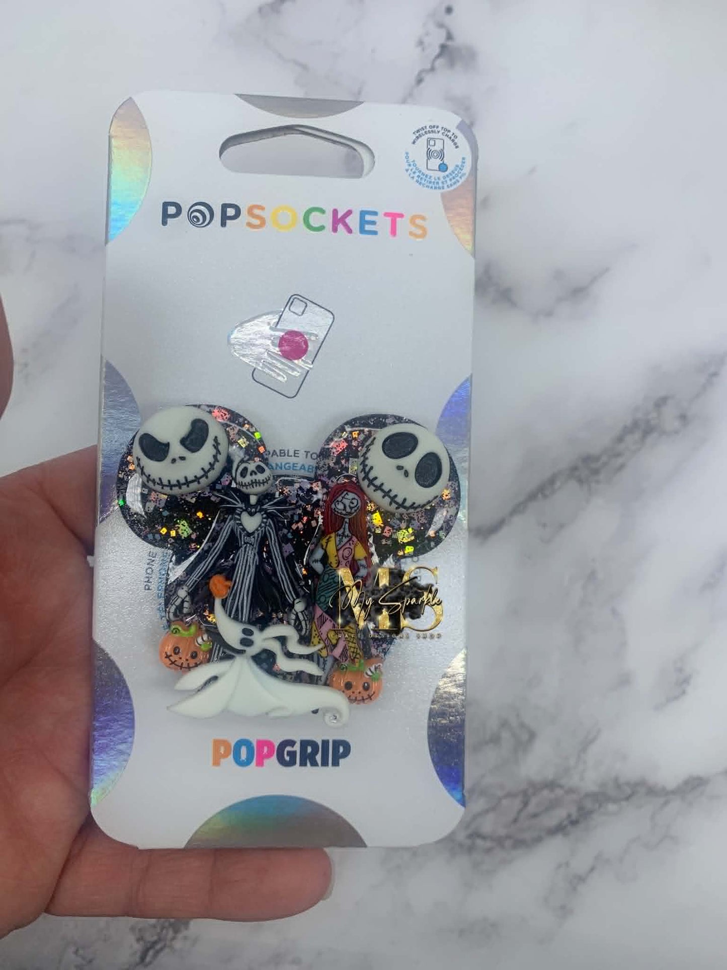 Halloween Nightmare Couple Pop Grip