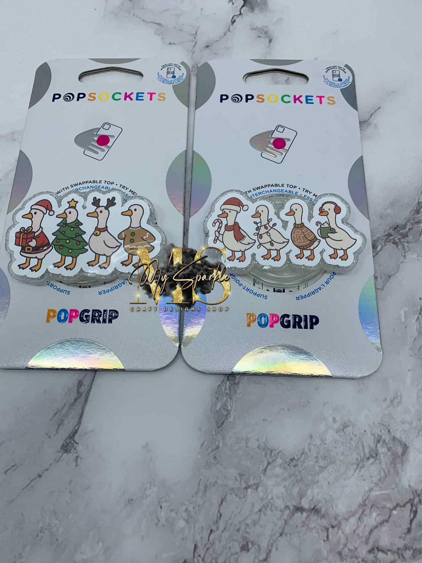 Christmas Funny Jolly Goose Pop Socket