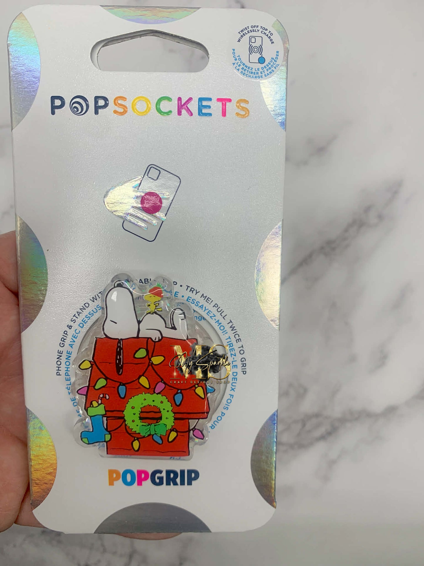Dog House W/ Lights Popsocket Pop Grip