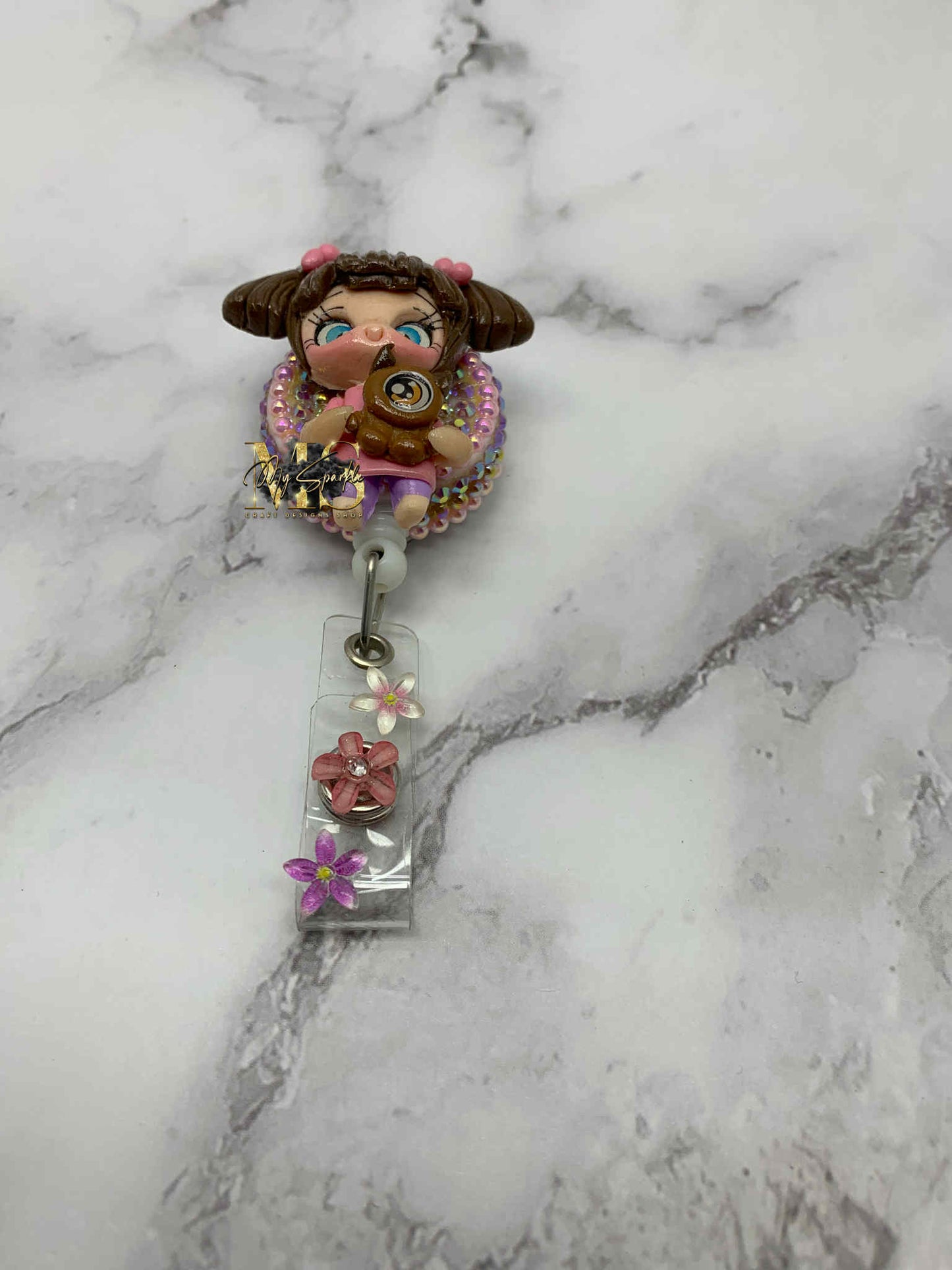 Baby Boo Clay Badge reel
