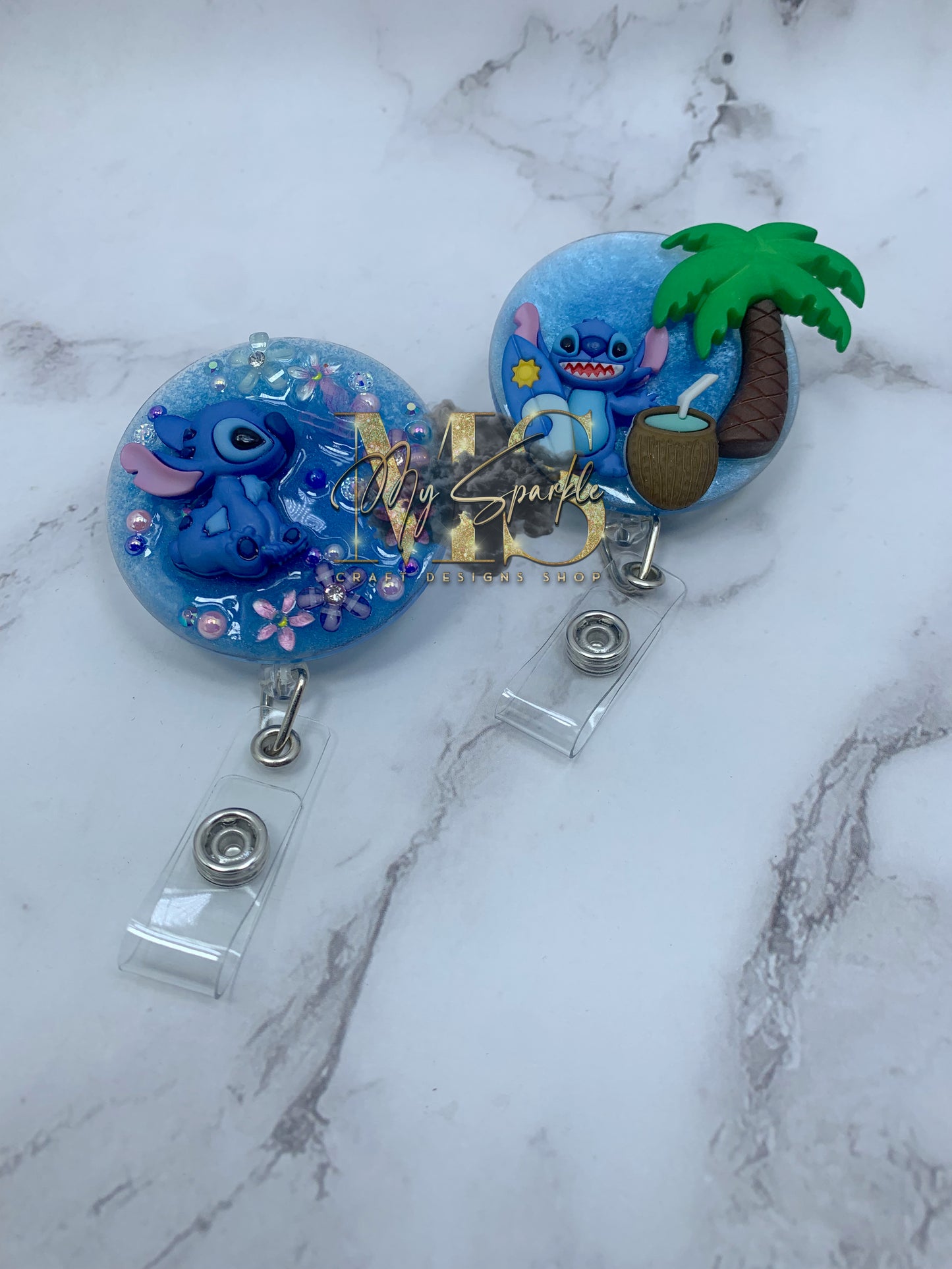 Ohana Blue Alien Badge Reel
