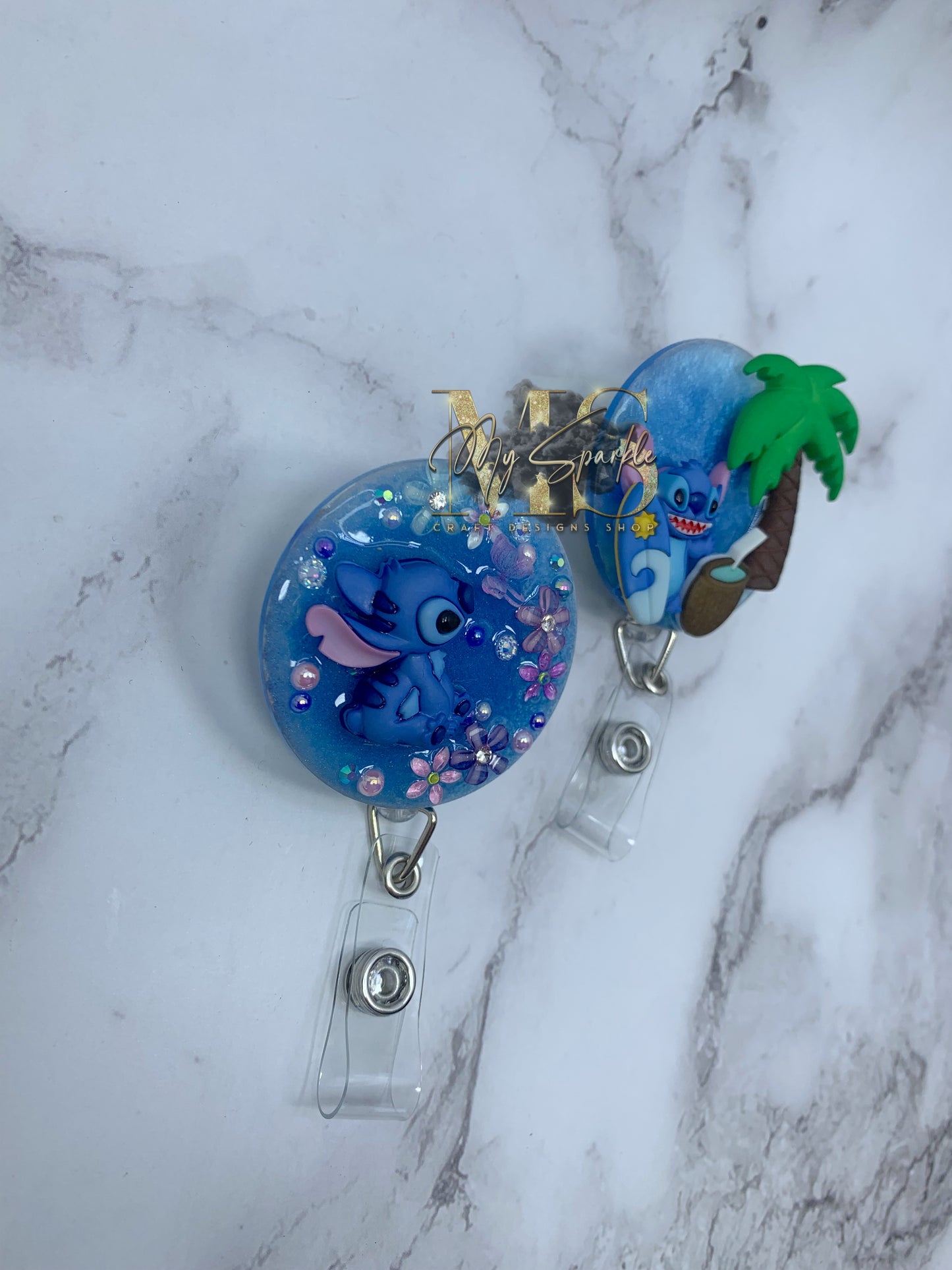 Ohana Blue Alien Badge Reel