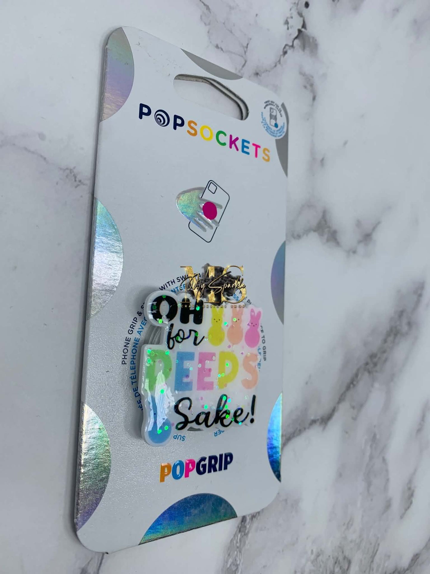 Oh For Peeps Sake Easter Pop Grip