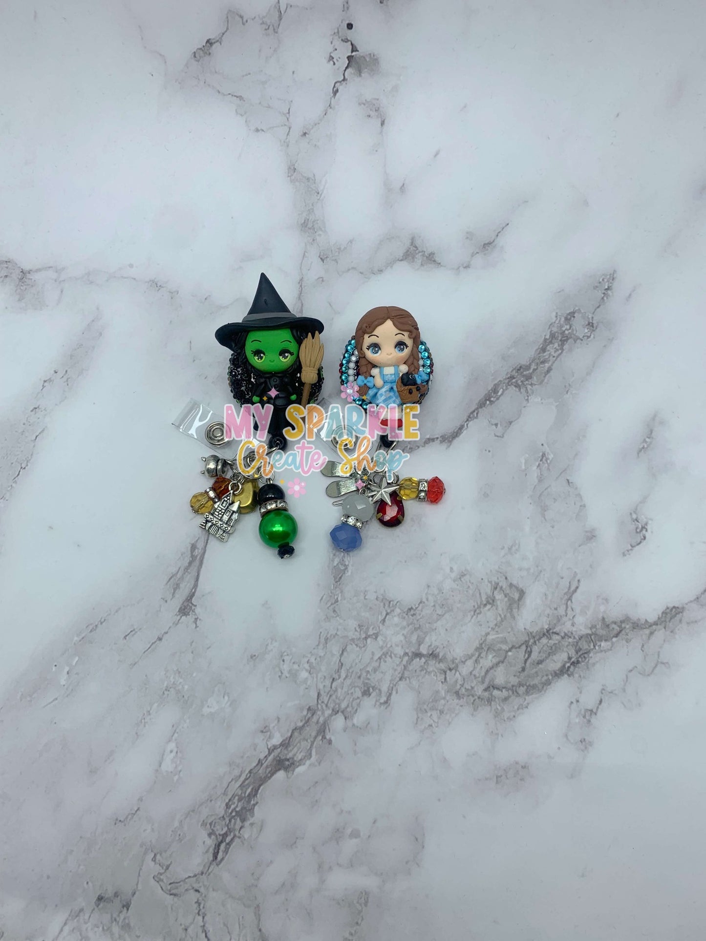 Witch Wizard Clay Badge Reel