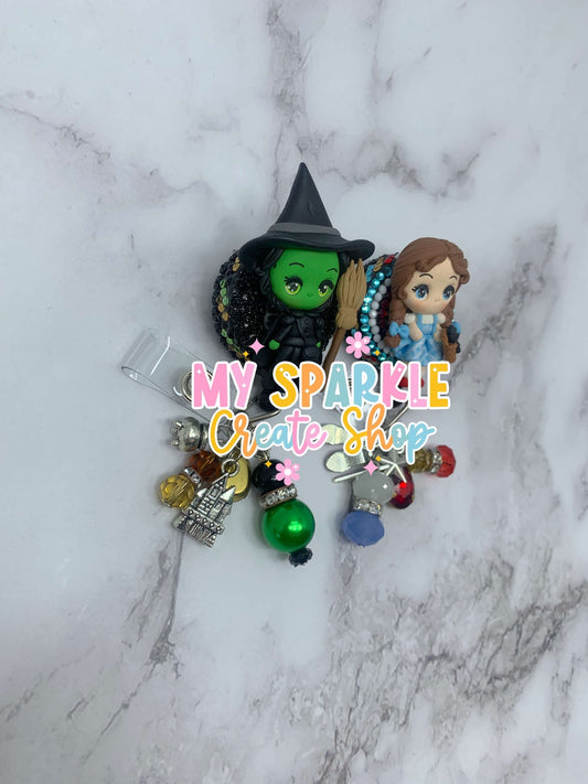 Witch Wizard Clay Badge Reel