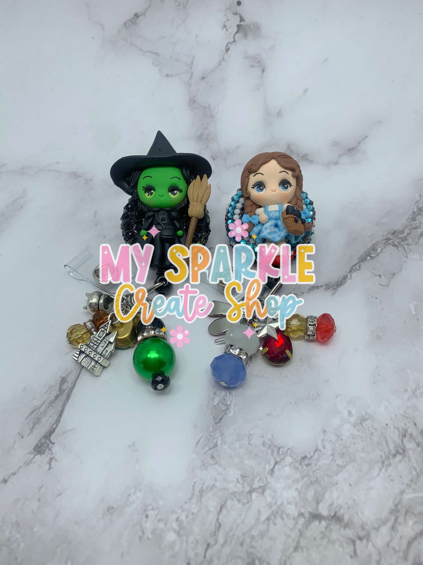 Witch Wizard Clay Badge Reel