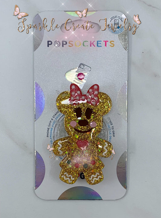 Christmas Gingerbread Pop Grip LIMITED