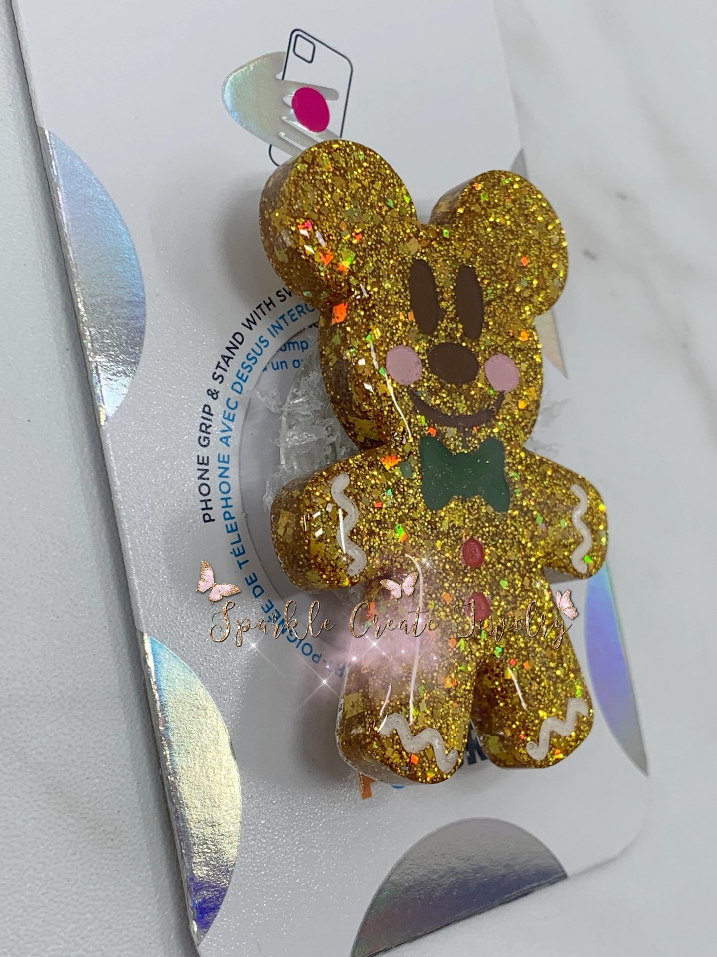 Christmas Gingerbread Pop Grip LIMITED