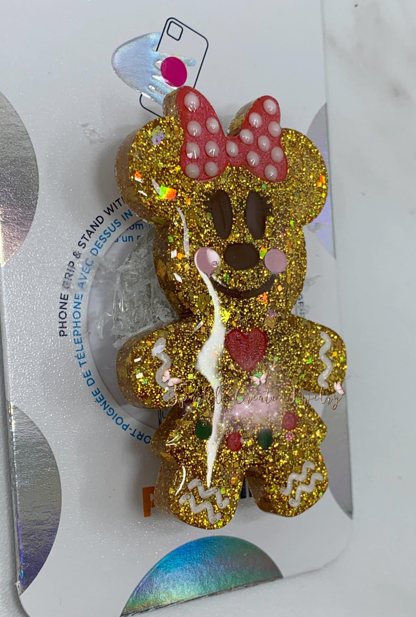 Christmas Gingerbread Pop Grip LIMITED