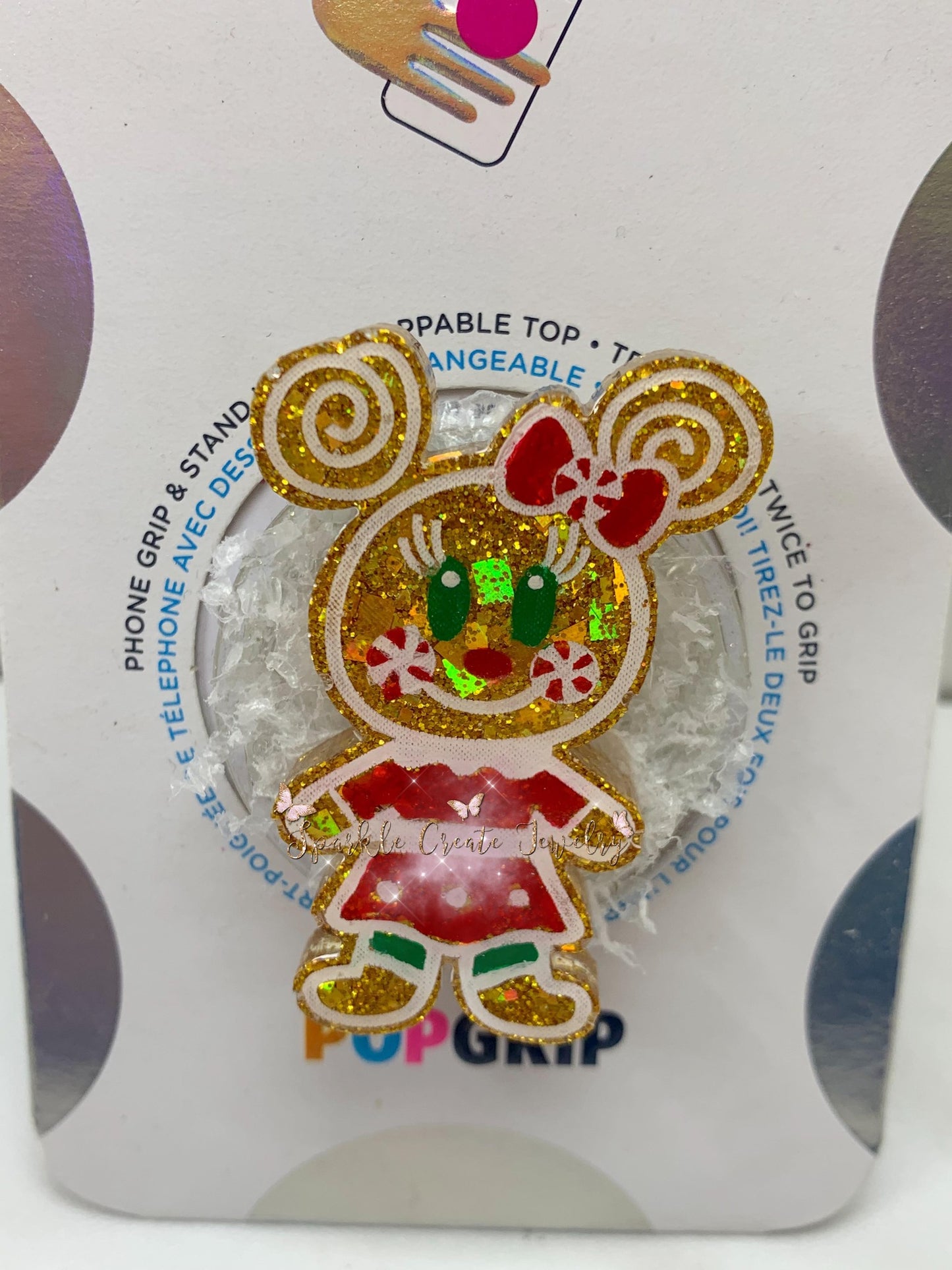 Christmas Gingerbread Pop Grip LIMITED