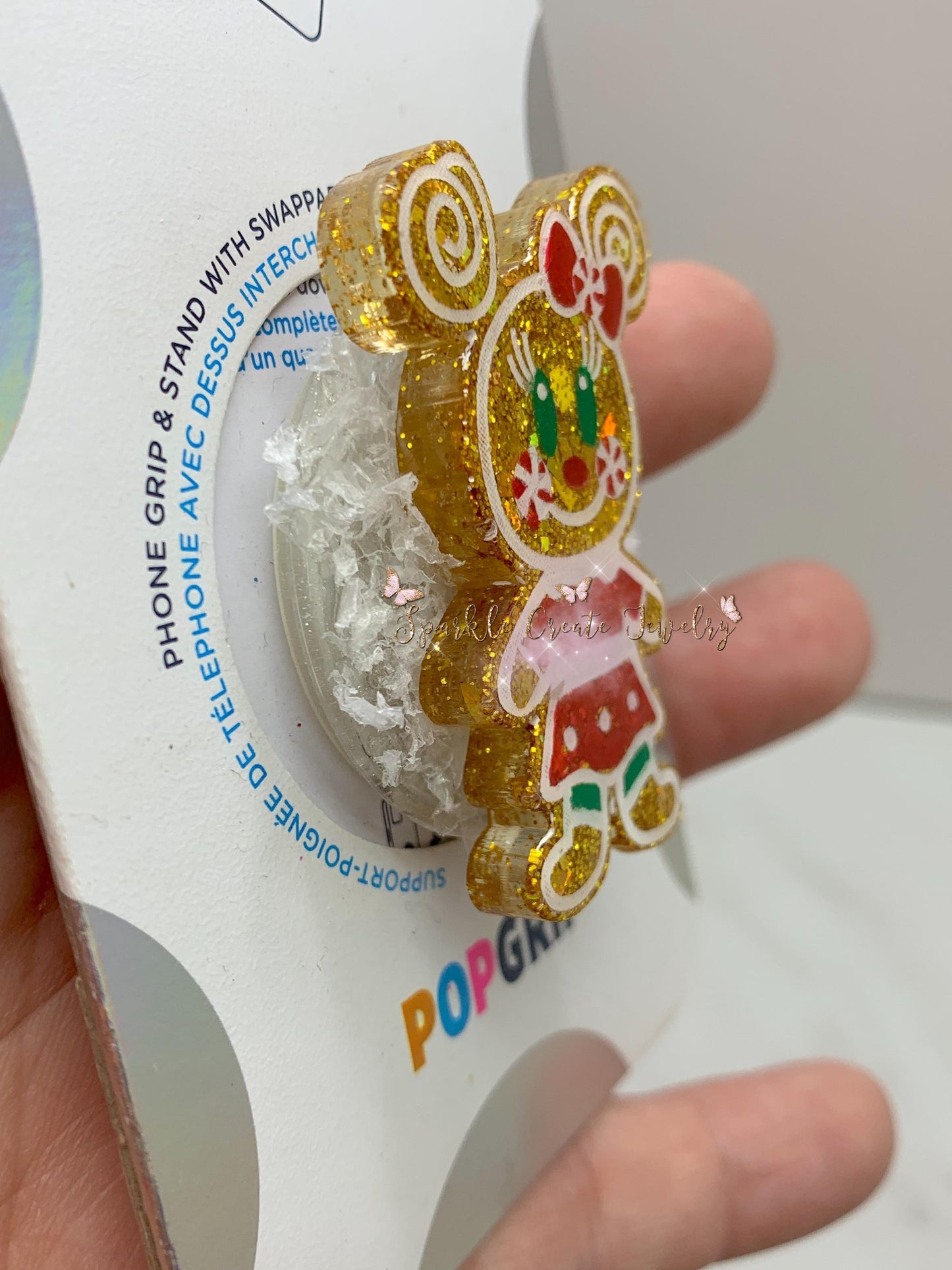 Christmas Gingerbread Pop Grip LIMITED