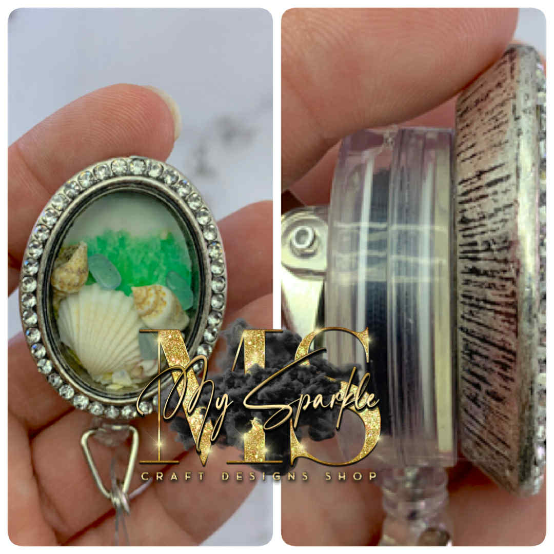 Salt Summer Sand Life (No Liquid) Badge Reel