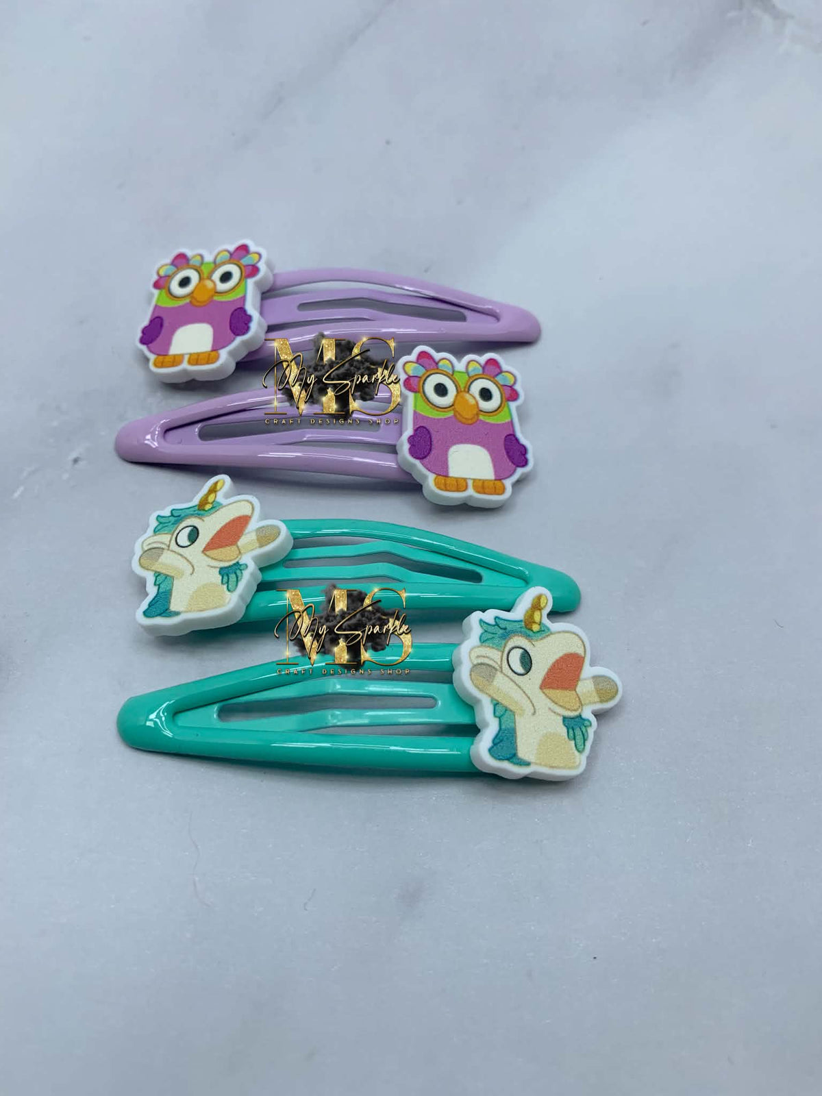 Blue Dog Toys Hair Clip 2x