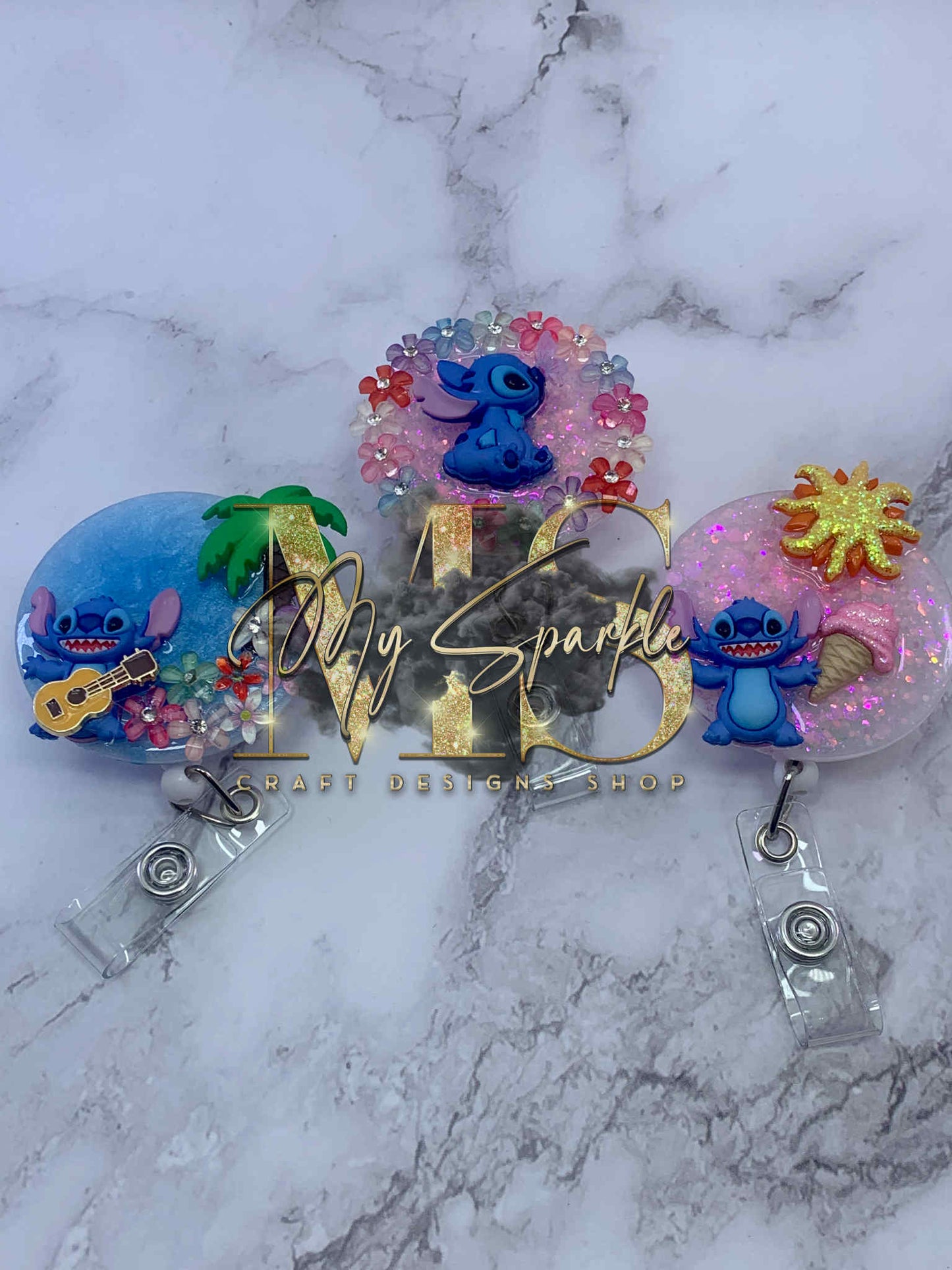 Ohana Blue Alien Badge Reel
