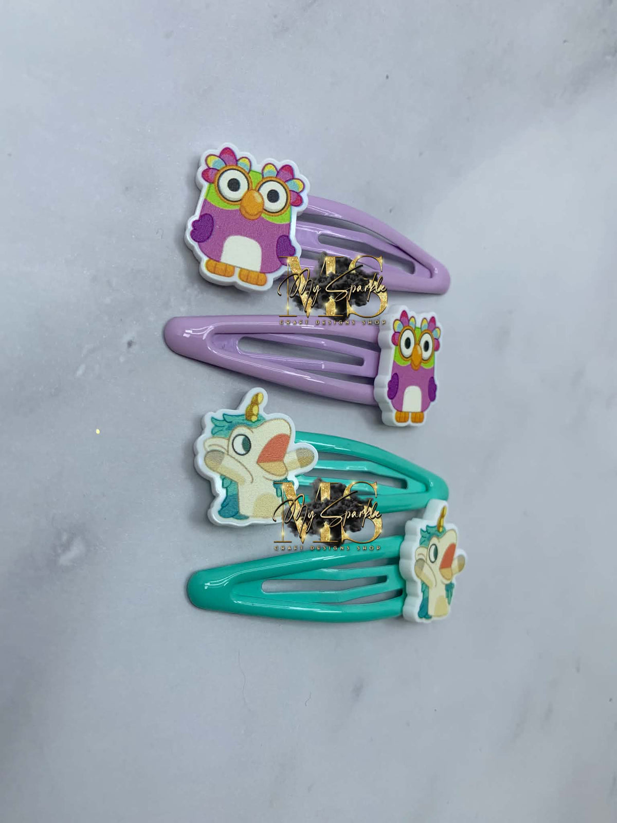 Blue Dog Toys Hair Clip 2x
