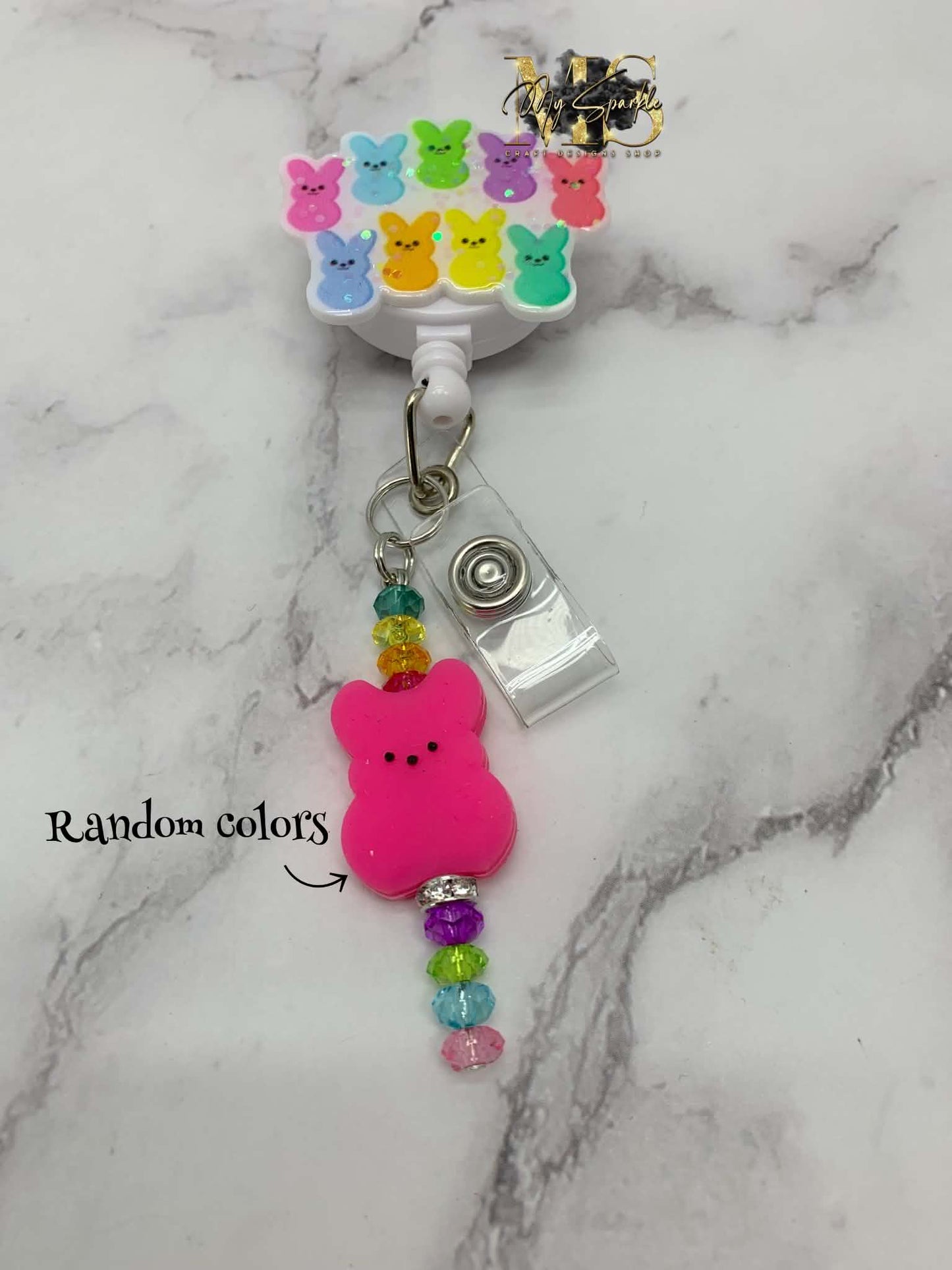 Peeps Easter Badge Reel