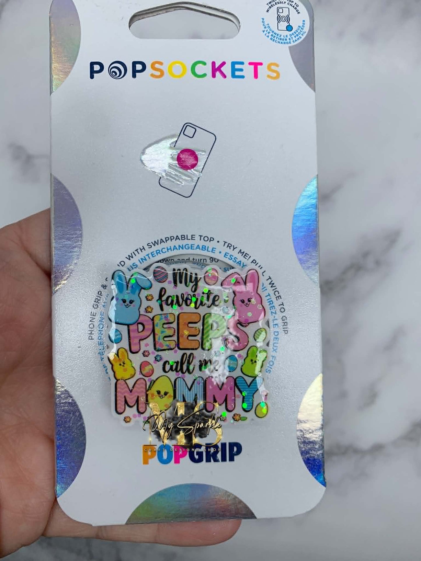 My Favorite Peeps Call Me Mommy Pop Grip