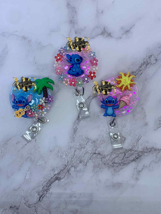 Ohana Blue Alien Badge Reel