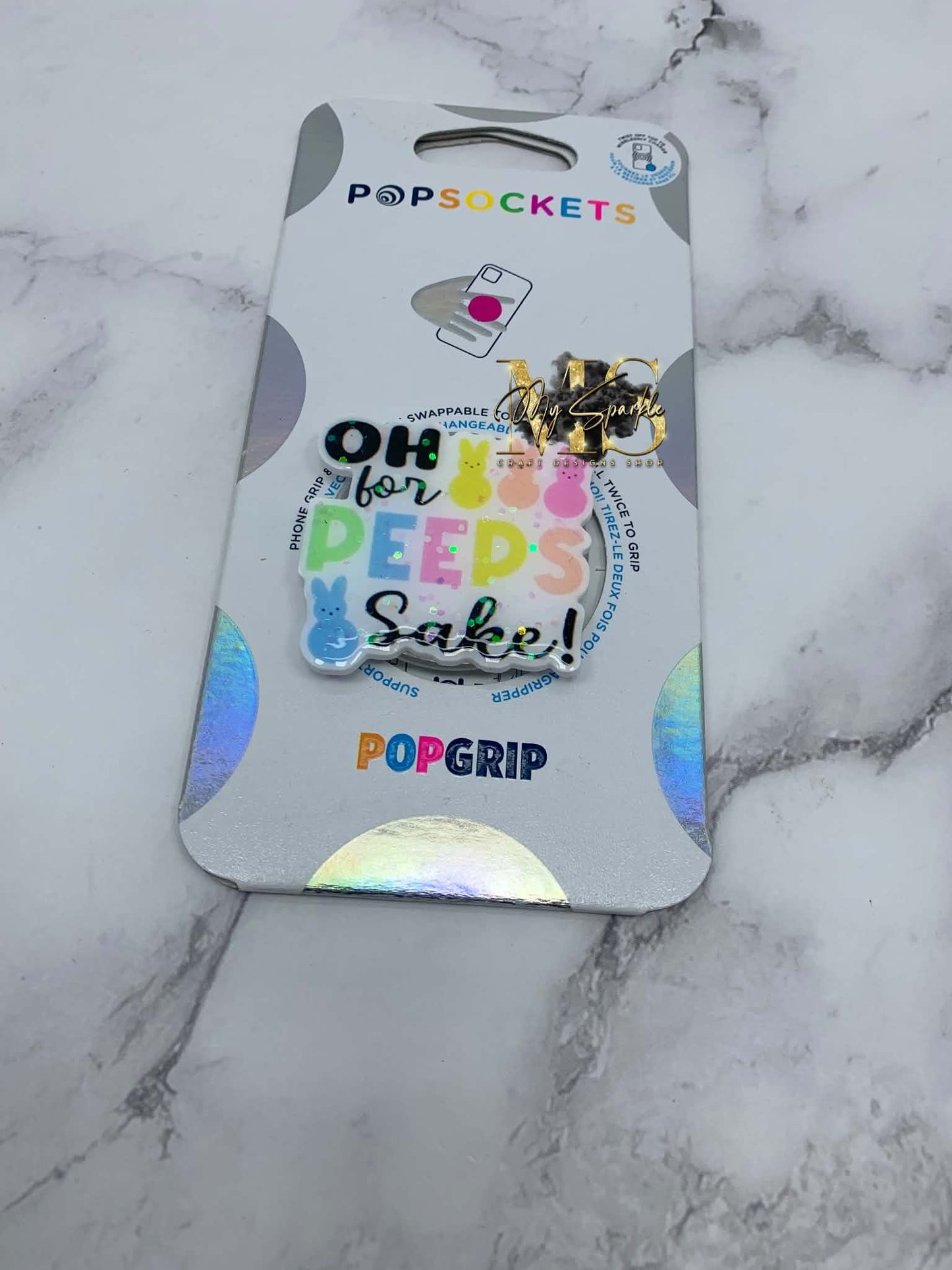 Oh For Peeps Sake Easter Pop Grip