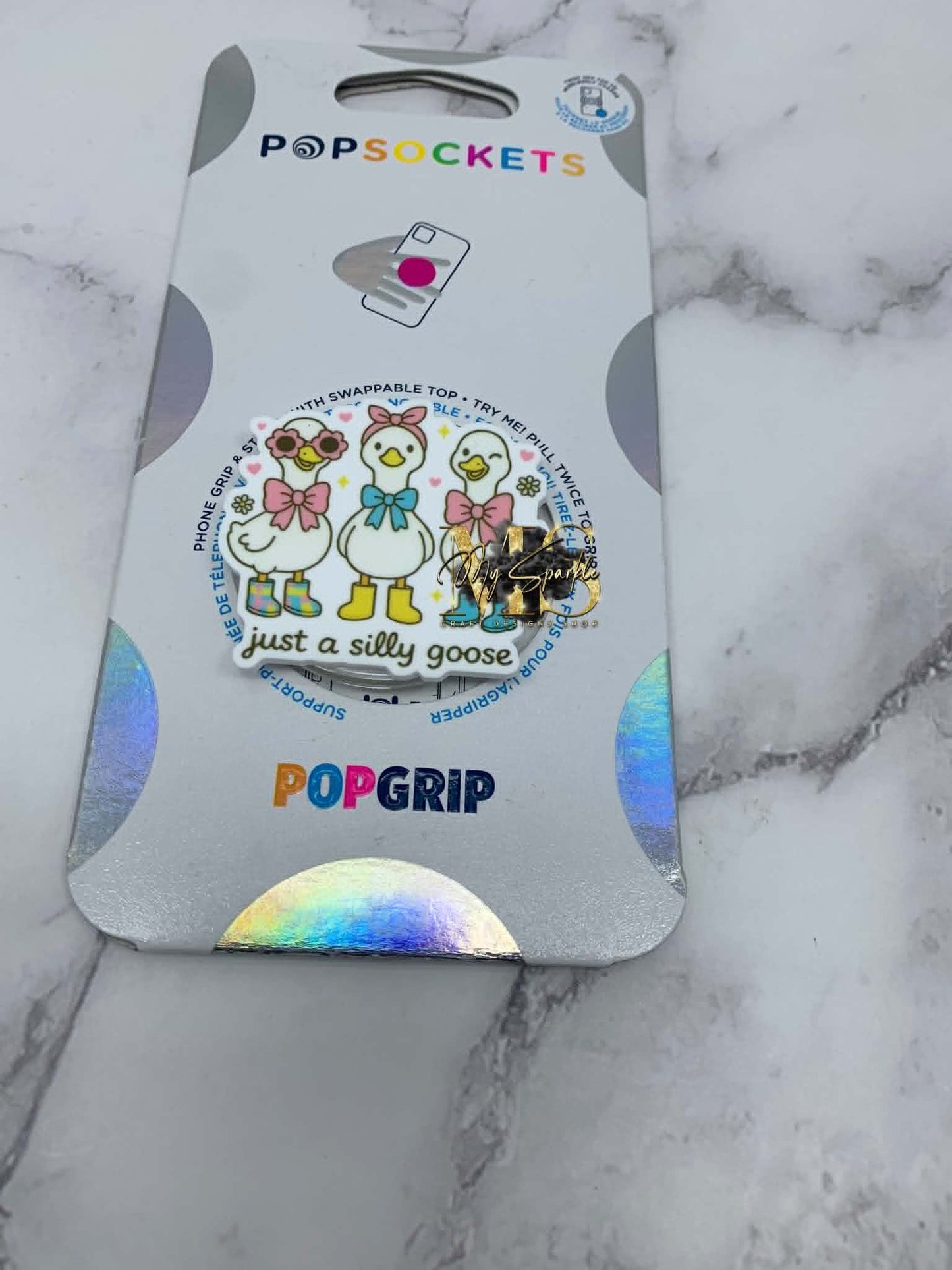Just A Silly Goose Pop Grip