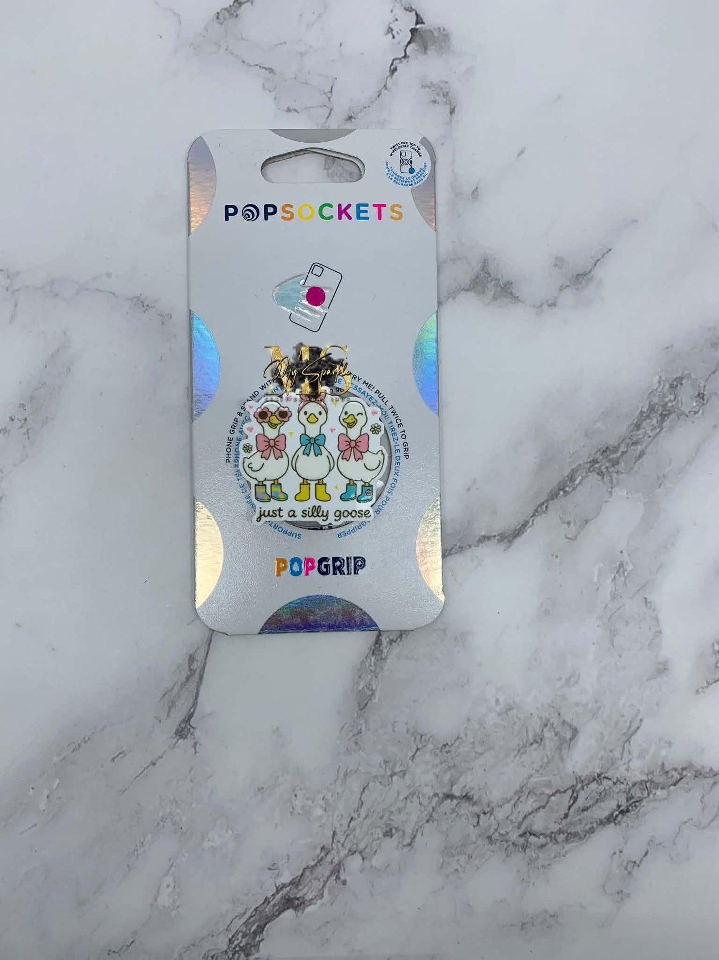 Just A Silly Goose Pop Grip