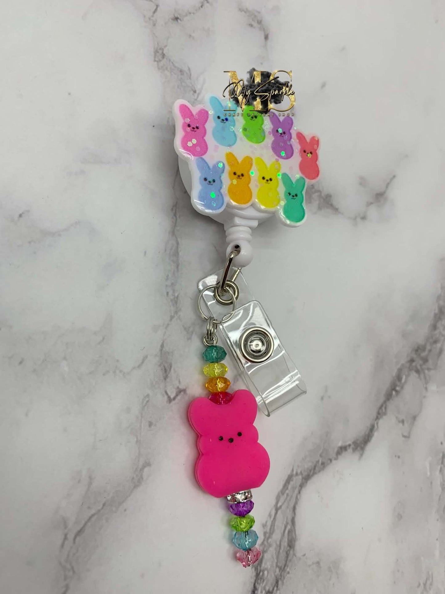 Peeps Easter Badge Reel
