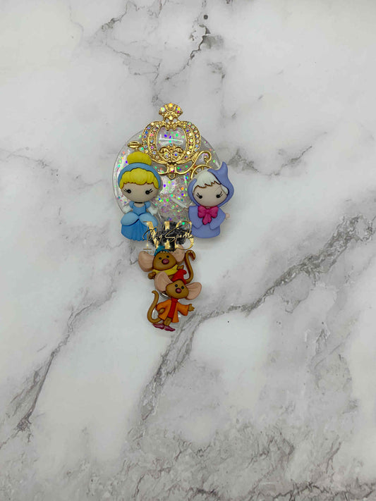 Cinderella Friends Badge Reel
