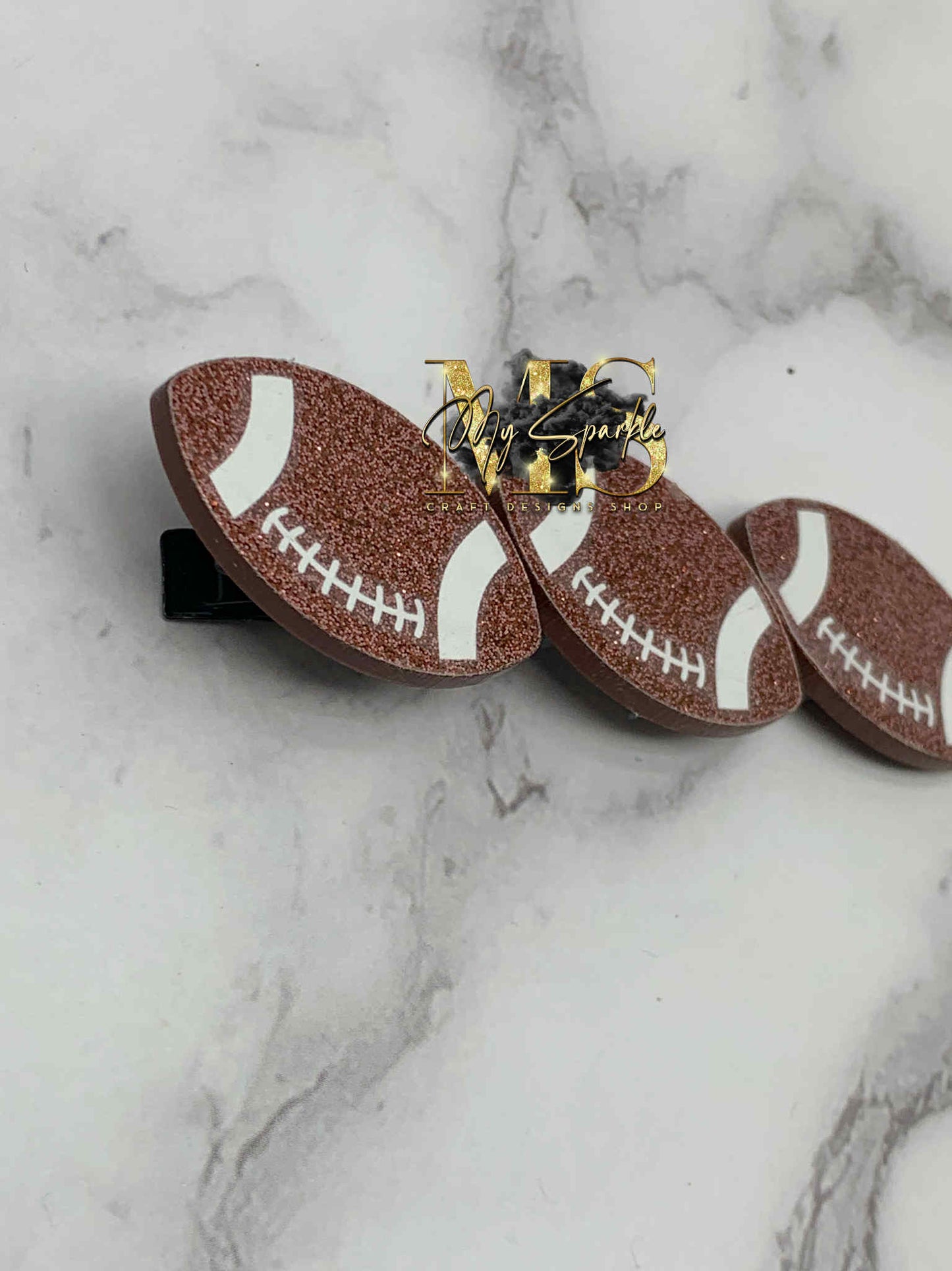 Sport Football  Hair Clip