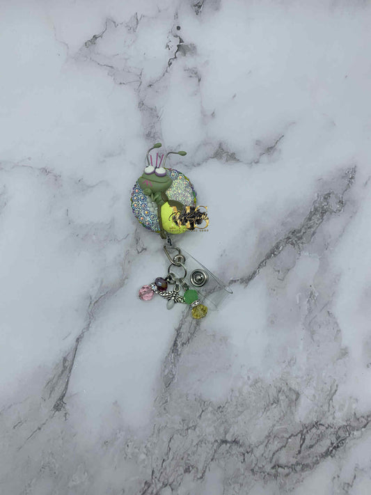 Firefly Lighting Bug Clay Badge Reel