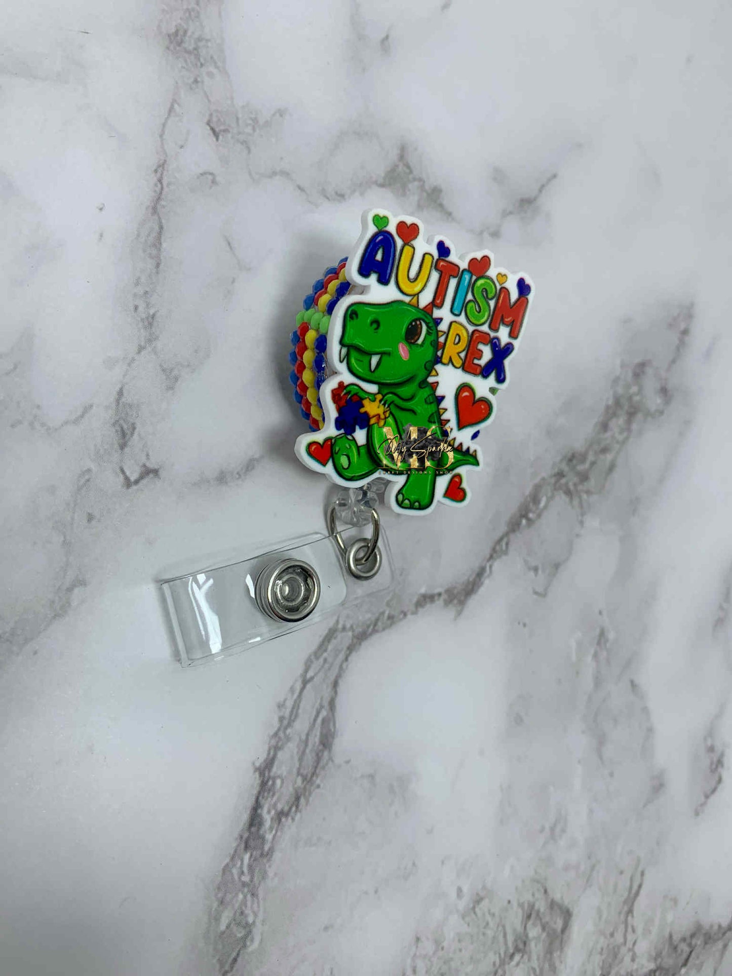 Autism Rex Badge Reel