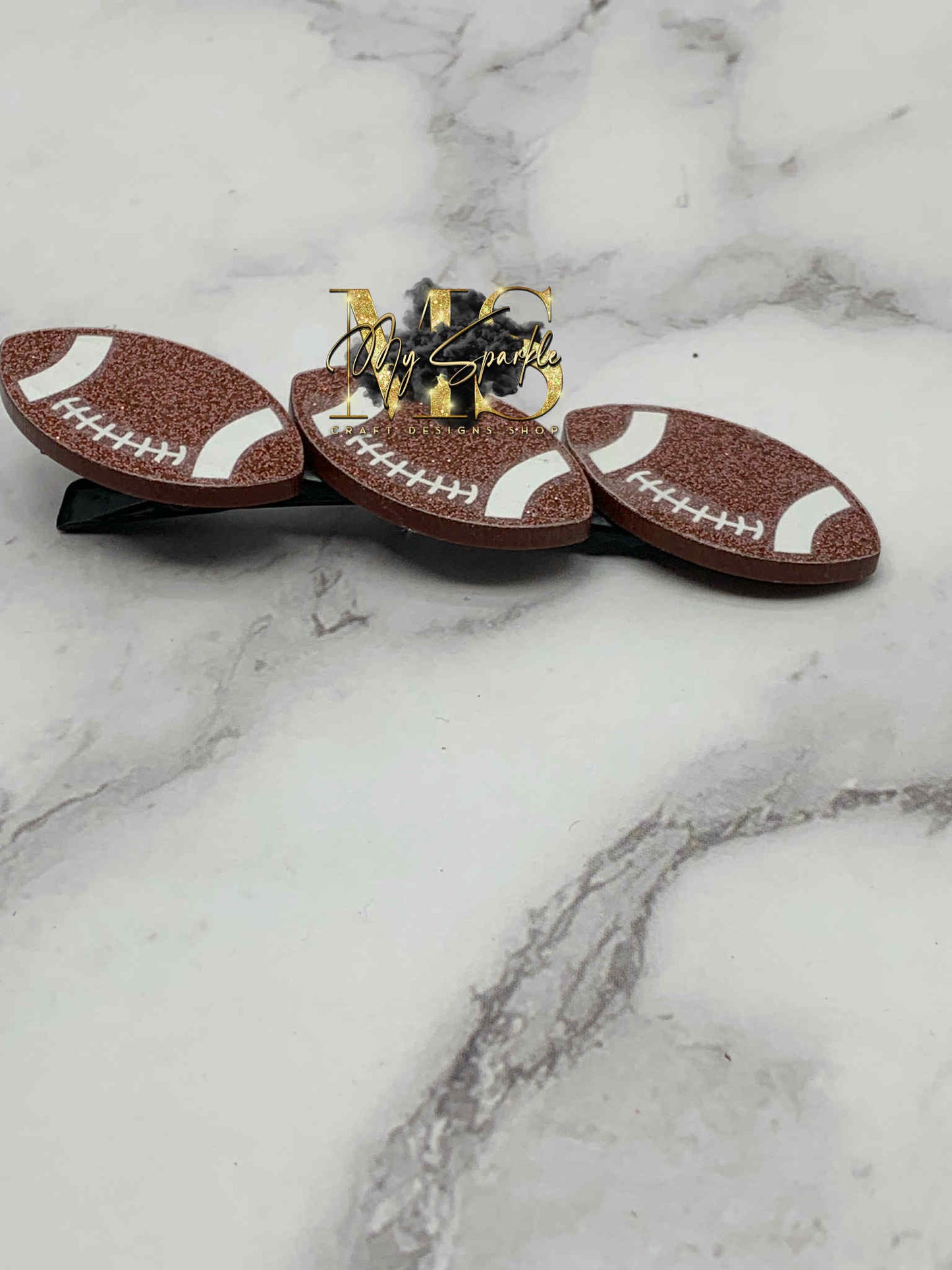 Sport Football  Hair Clip