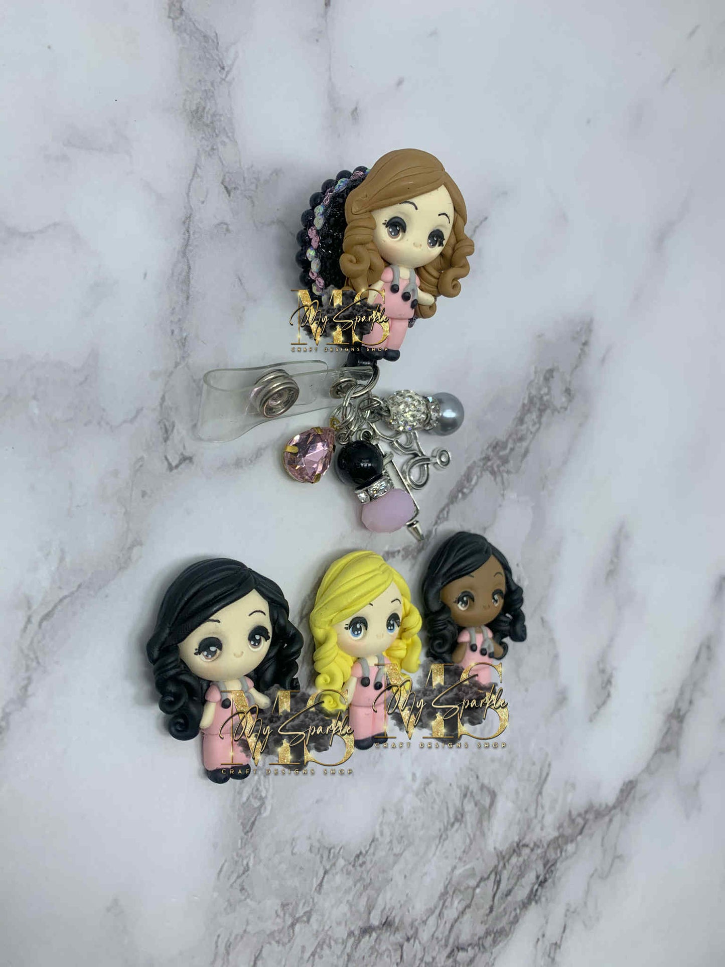 Doctor/Nurse Clay Badge Reel