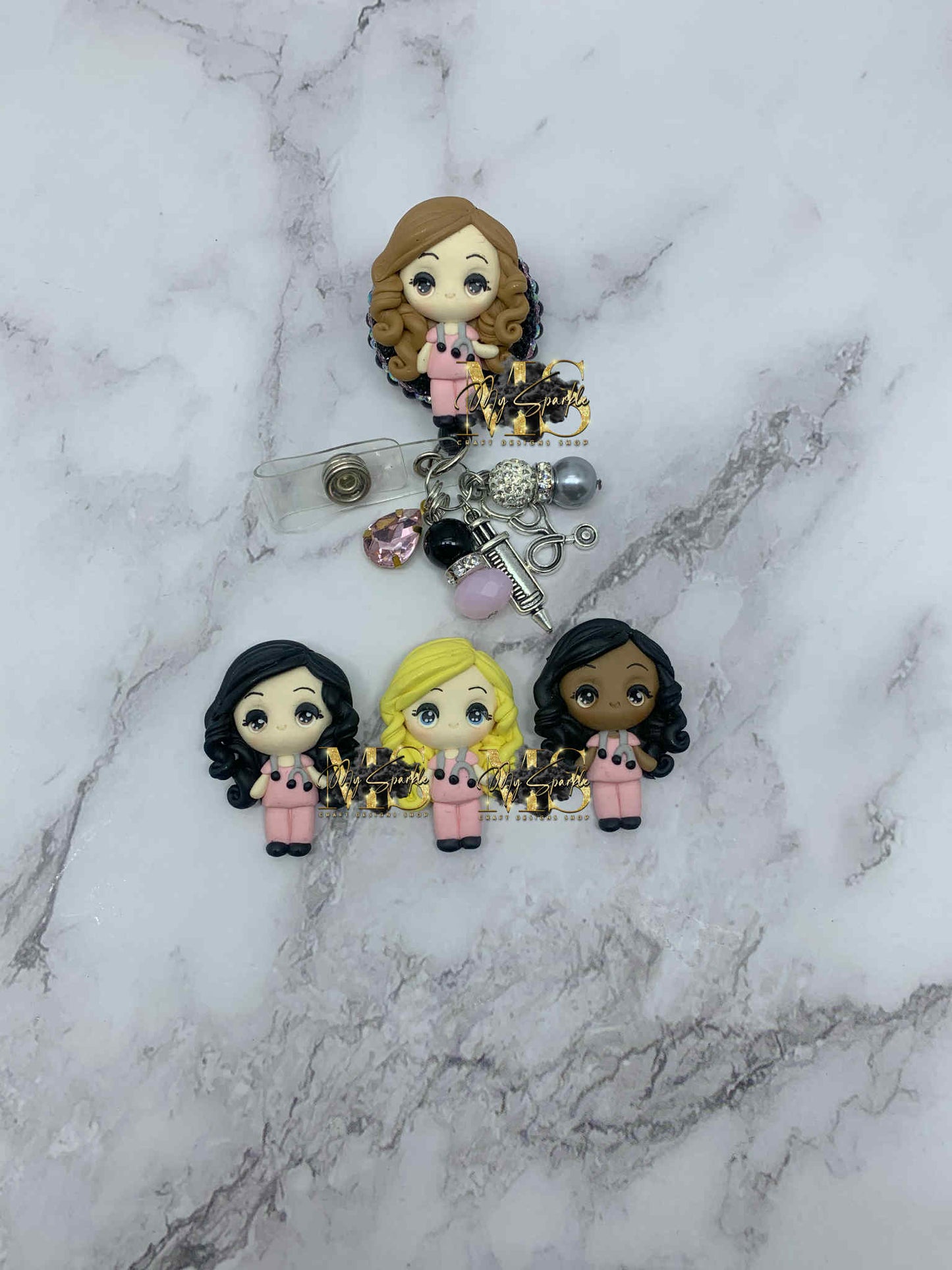 Doctor/Nurse Clay Badge Reel