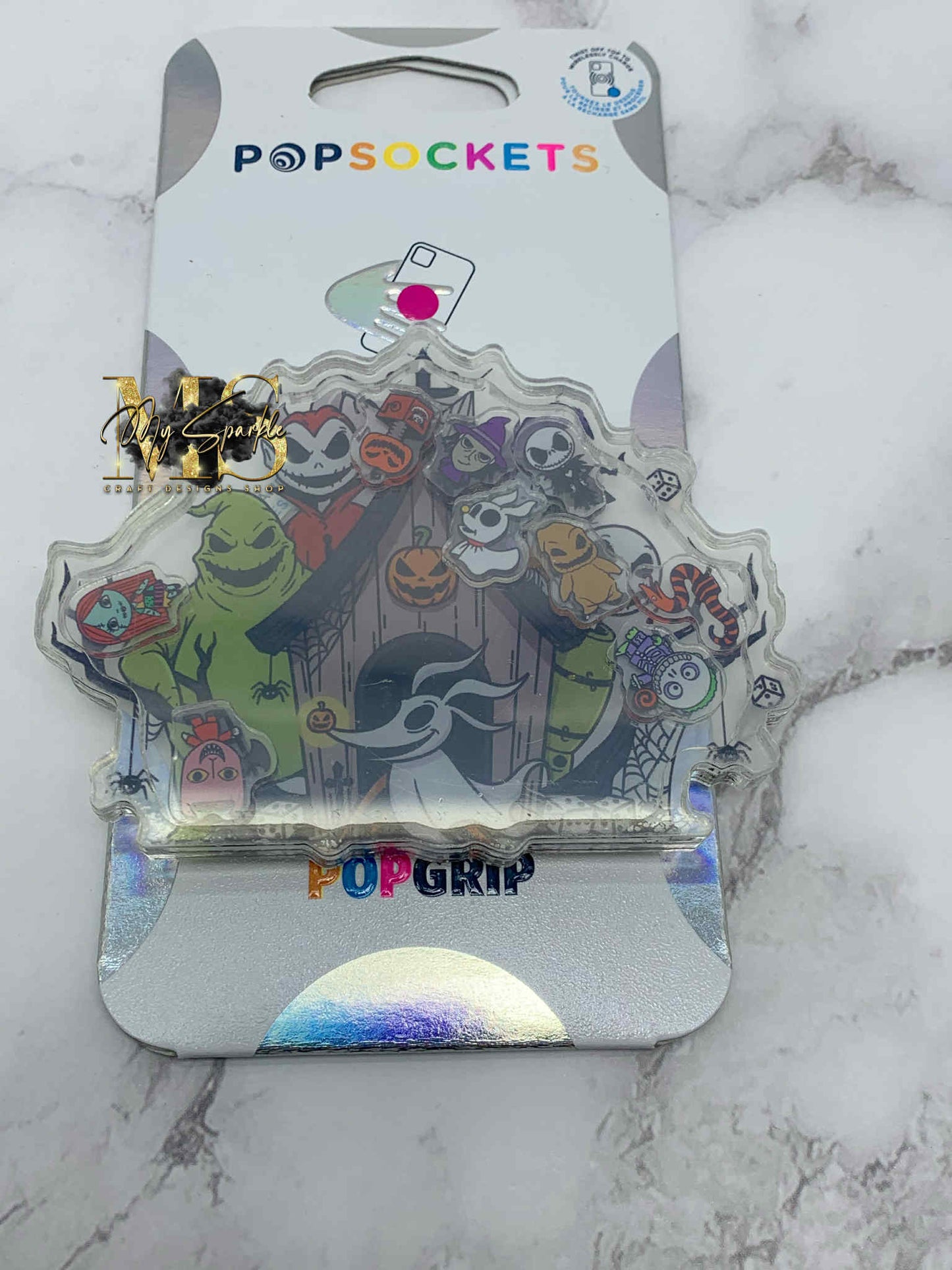 Halloween Haunt Nightmare Pop Socket -NO LIQUID