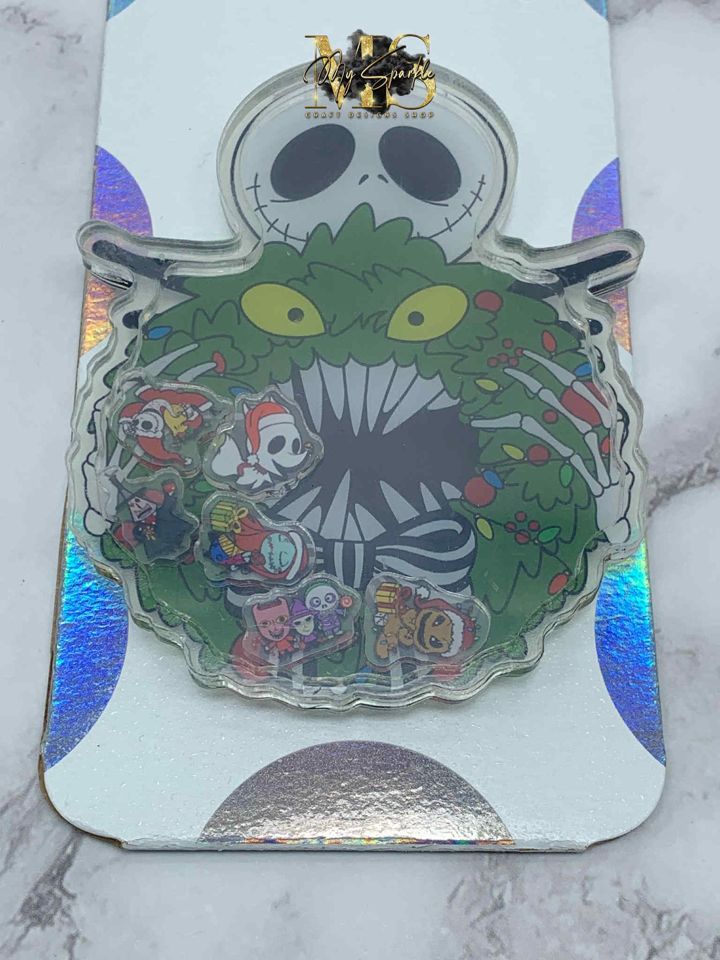 Christmas Cute Nightmare Pop Grip -NO LIQUID