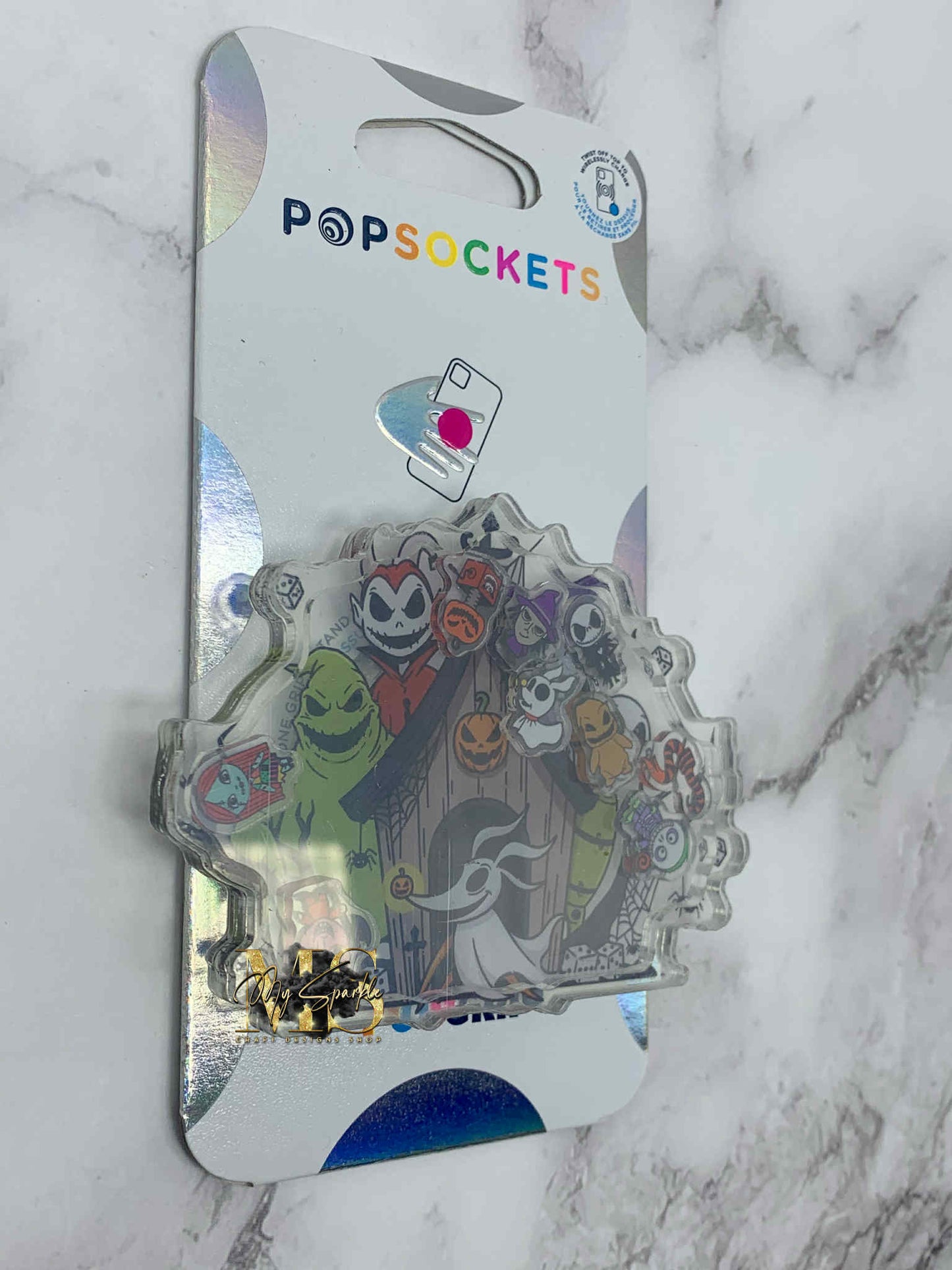 Halloween Haunt Nightmare Pop Socket -NO LIQUID