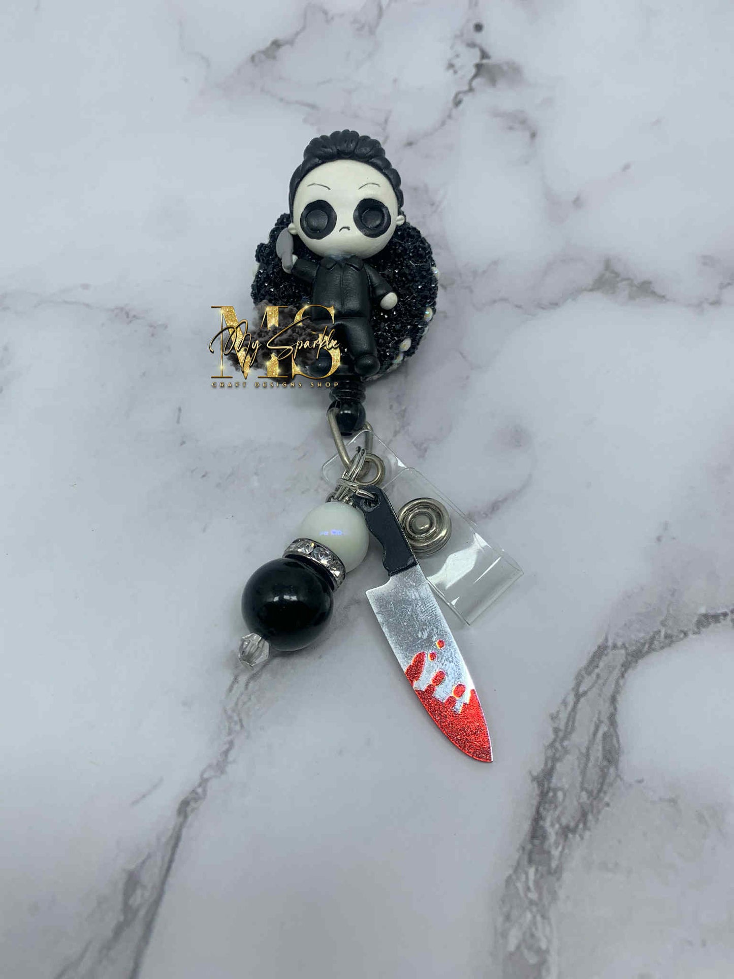 Horror Guy Clay Badge Reel