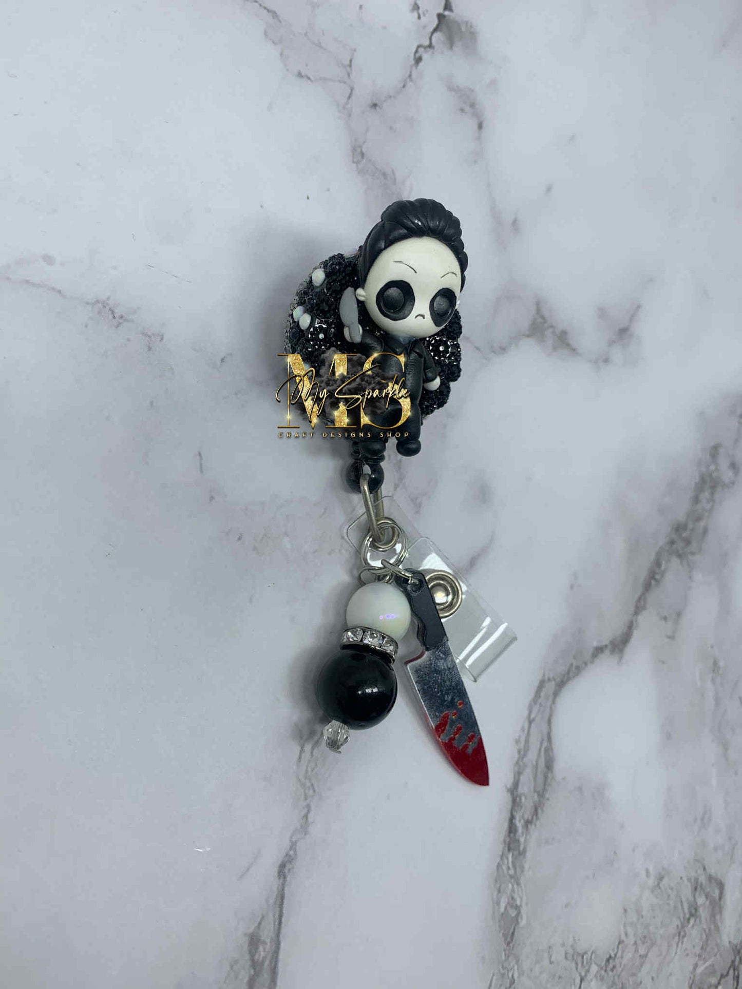 Horror Guy Clay Badge Reel