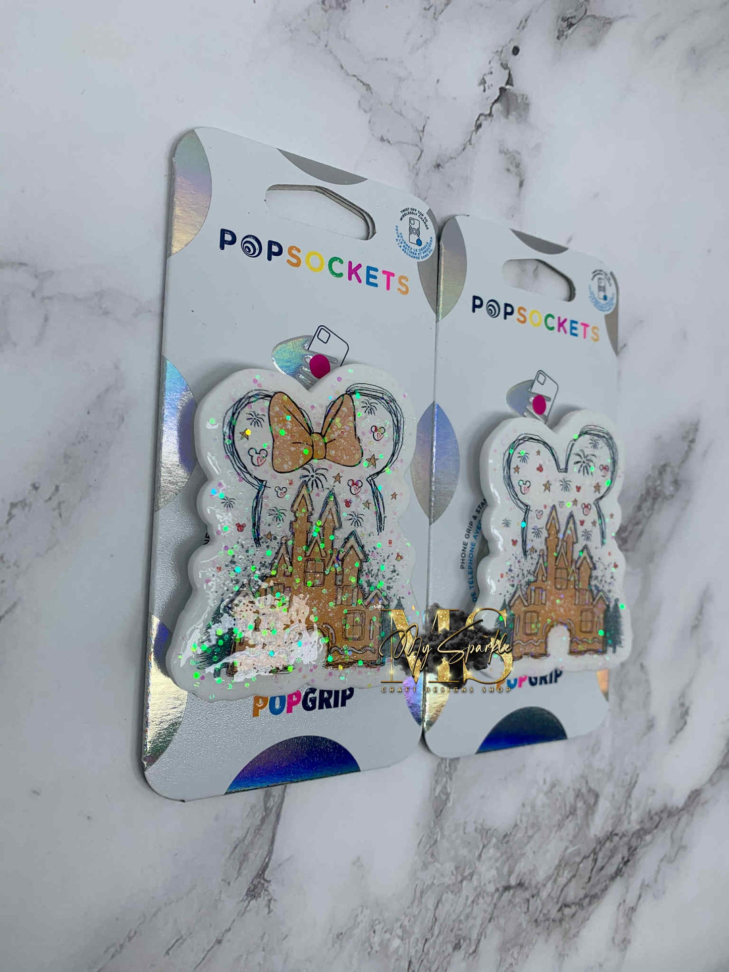 Christmas Castle Pop Socket