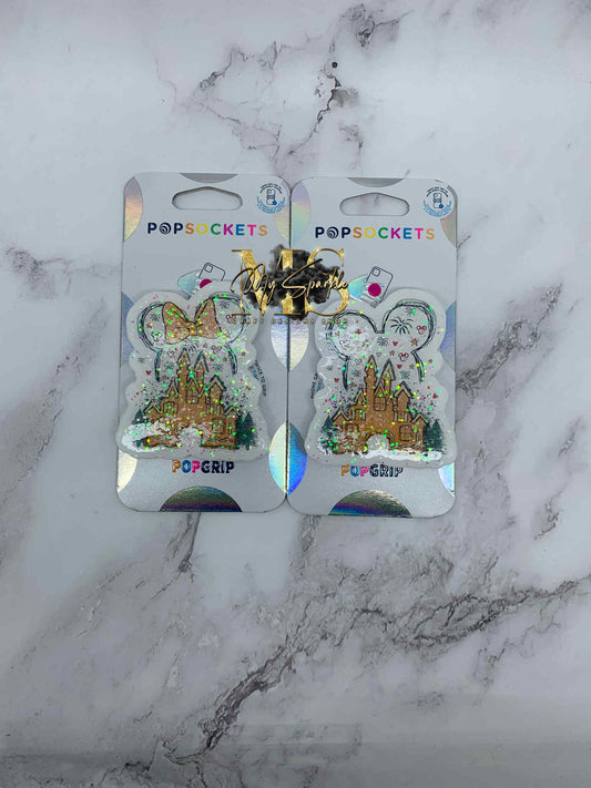 Christmas Castle Pop Socket