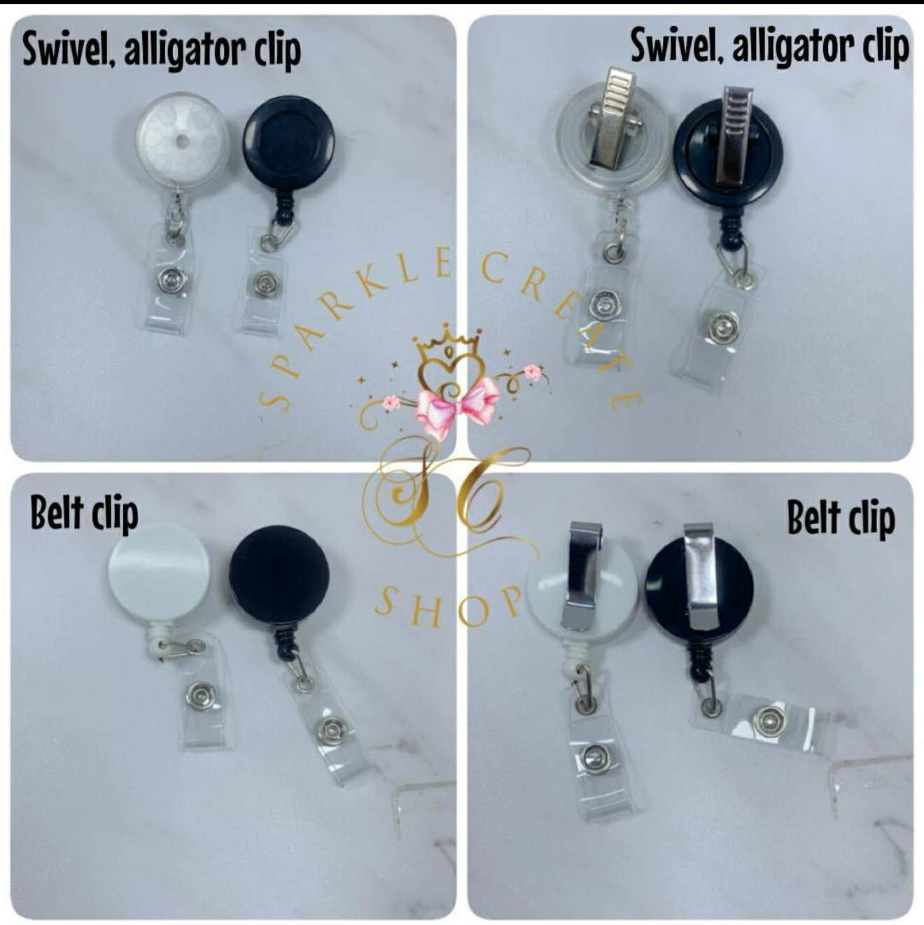 Day Of The Dead Fairy Clay Badge Reel