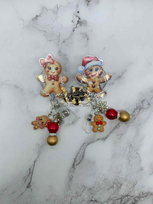 Gingerbread Badge Reel