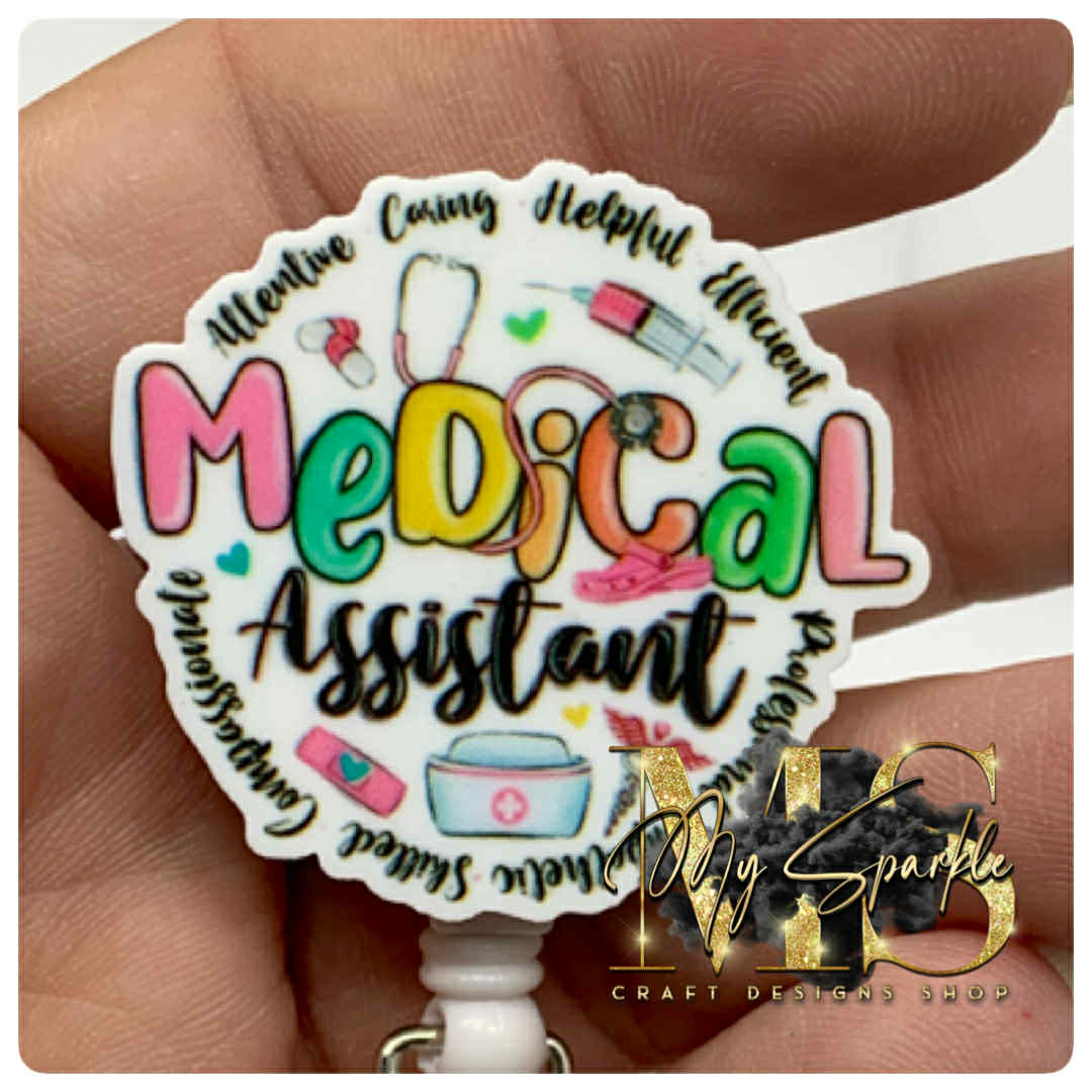 Medical Assistant Badge Reel