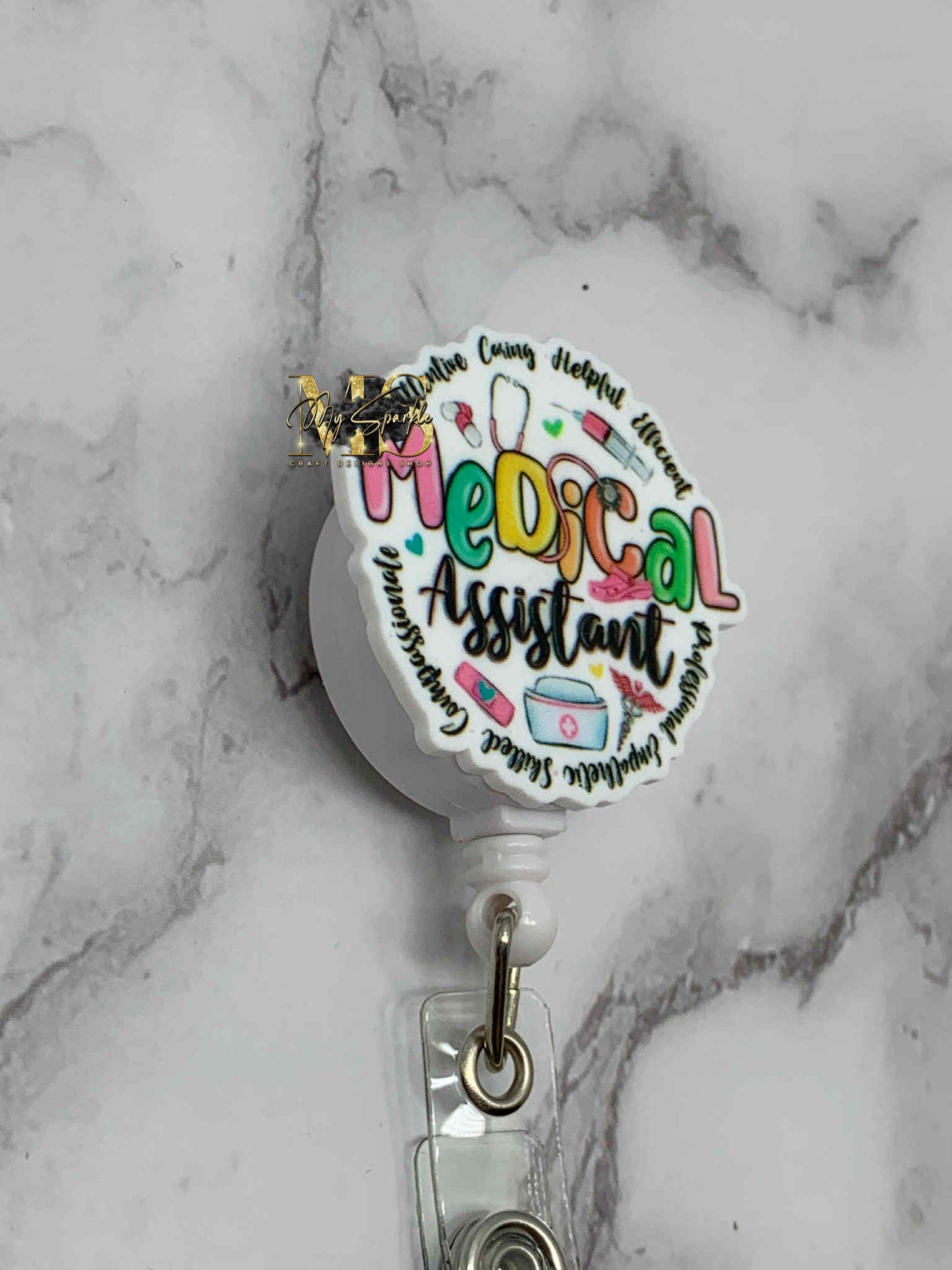 Medical Assistant Badge Reel