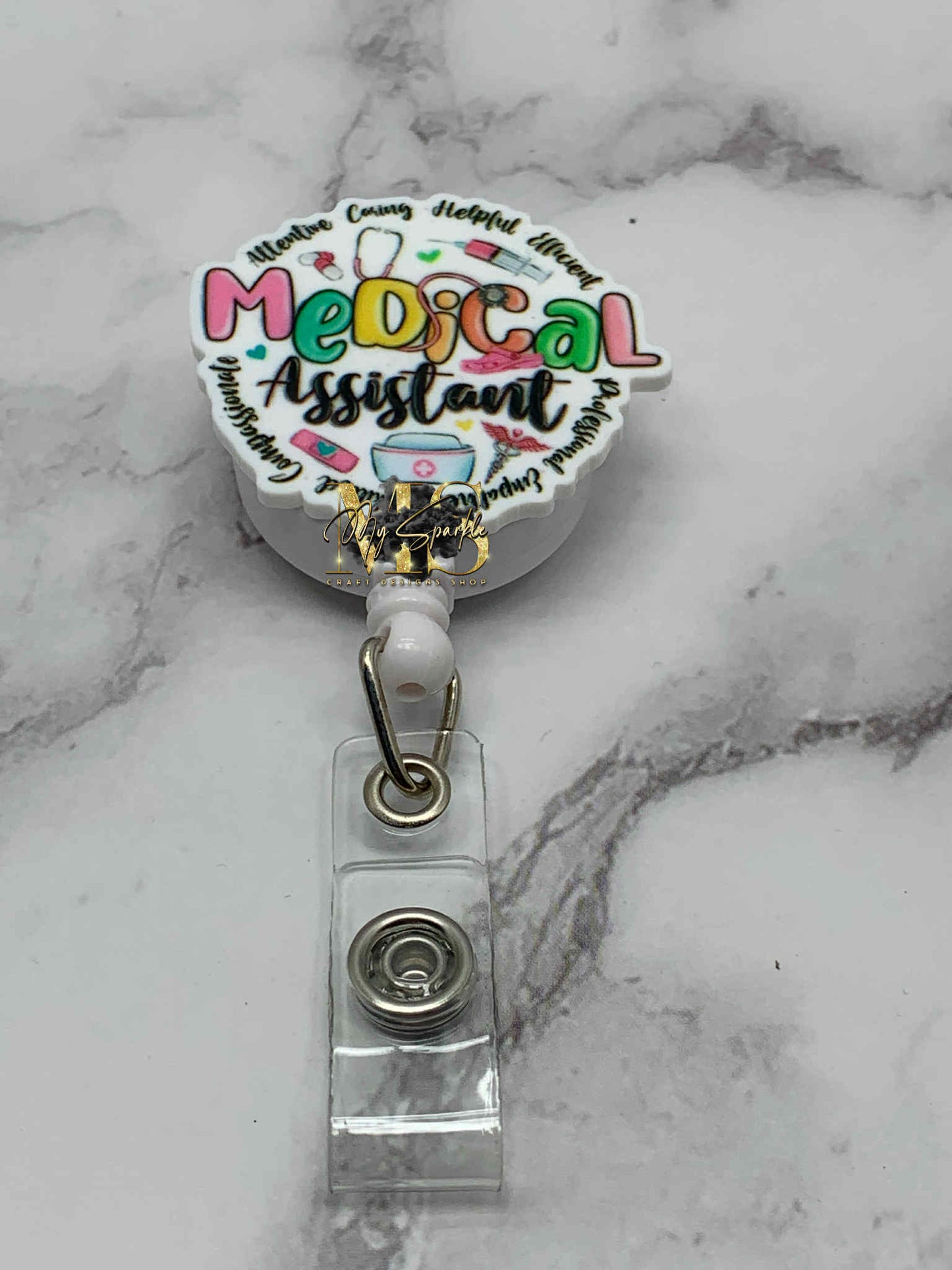 Medical Assistant Badge Reel