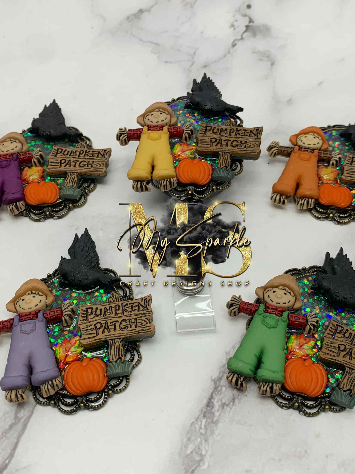 Scarecrow Badge Reel