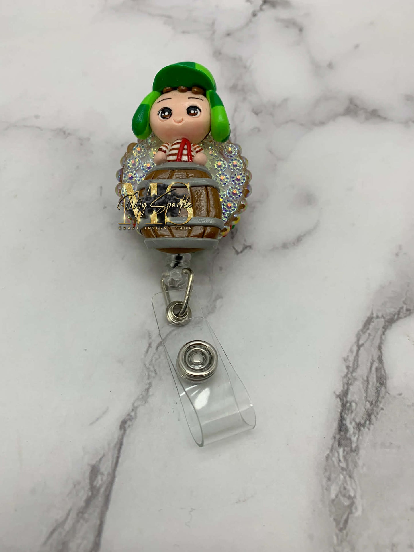 Mexican Chavo Clay Badge Reel